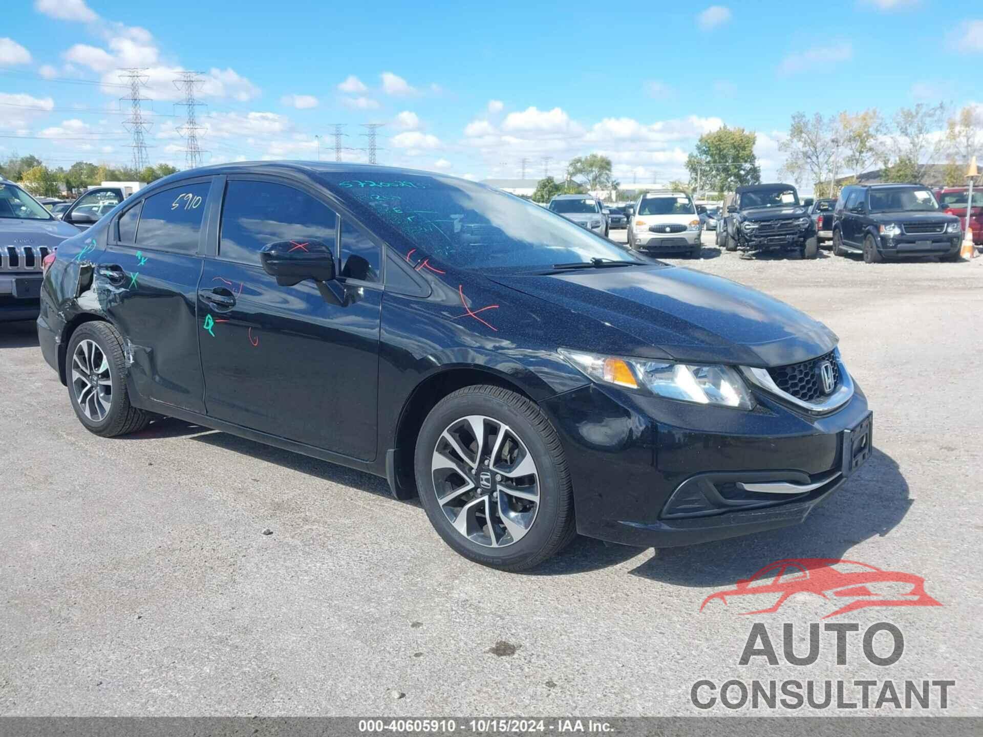HONDA CIVIC 2015 - 19XFB2F81FE230627
