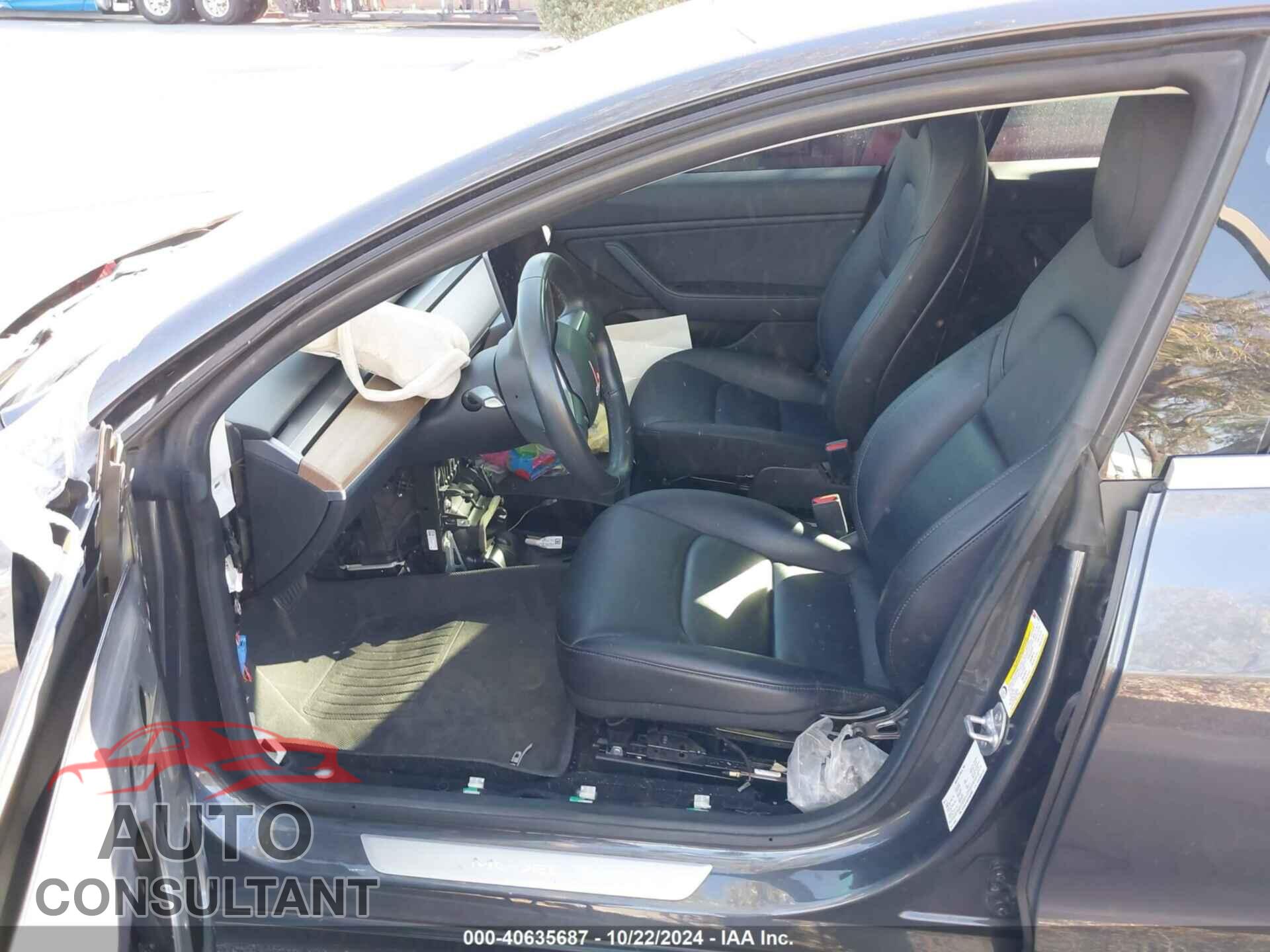 TESLA MODEL 3 2019 - 5YJ3E1EA6KF402003