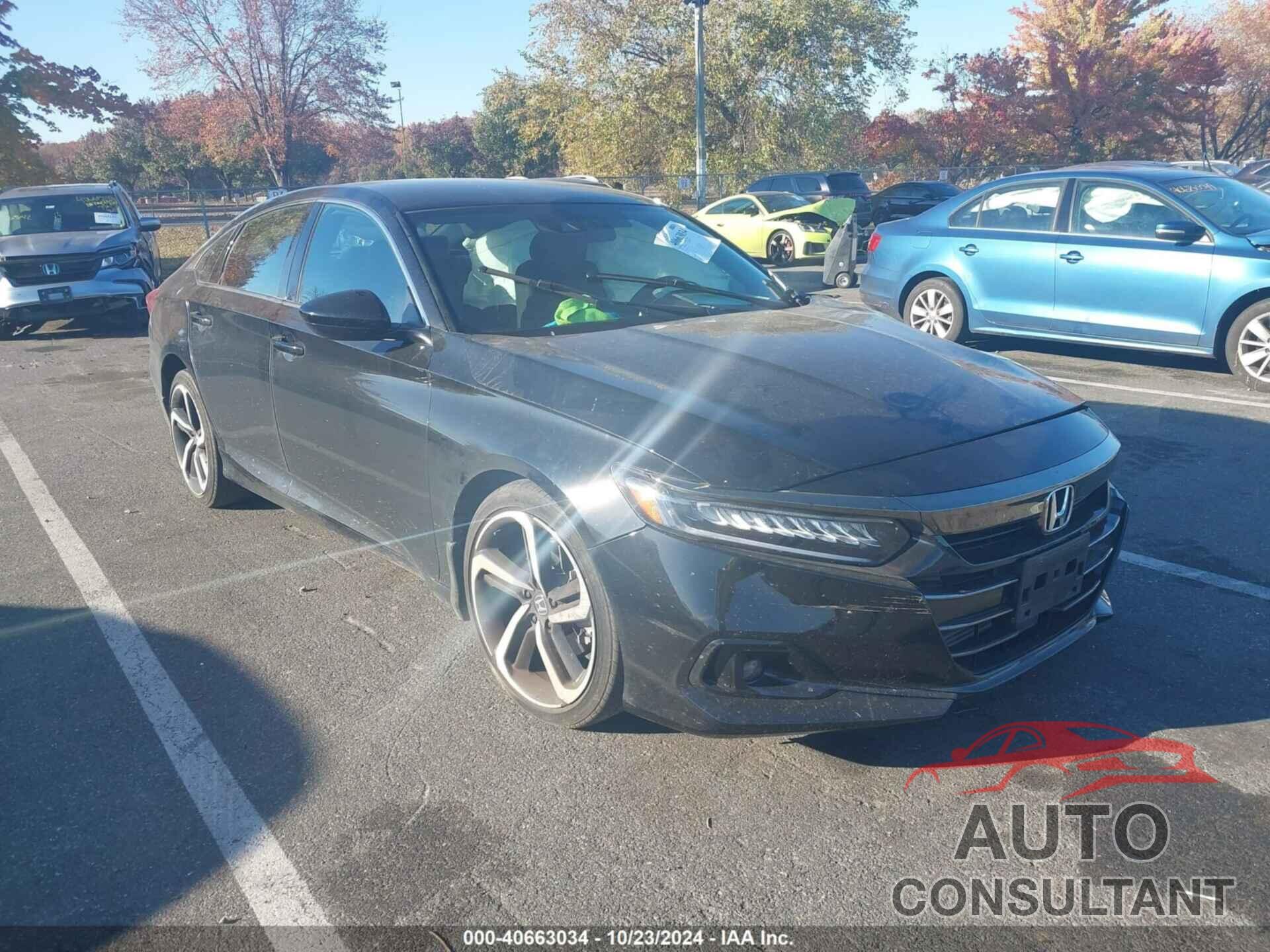 HONDA ACCORD 2022 - 1HGCV1F32NA117877