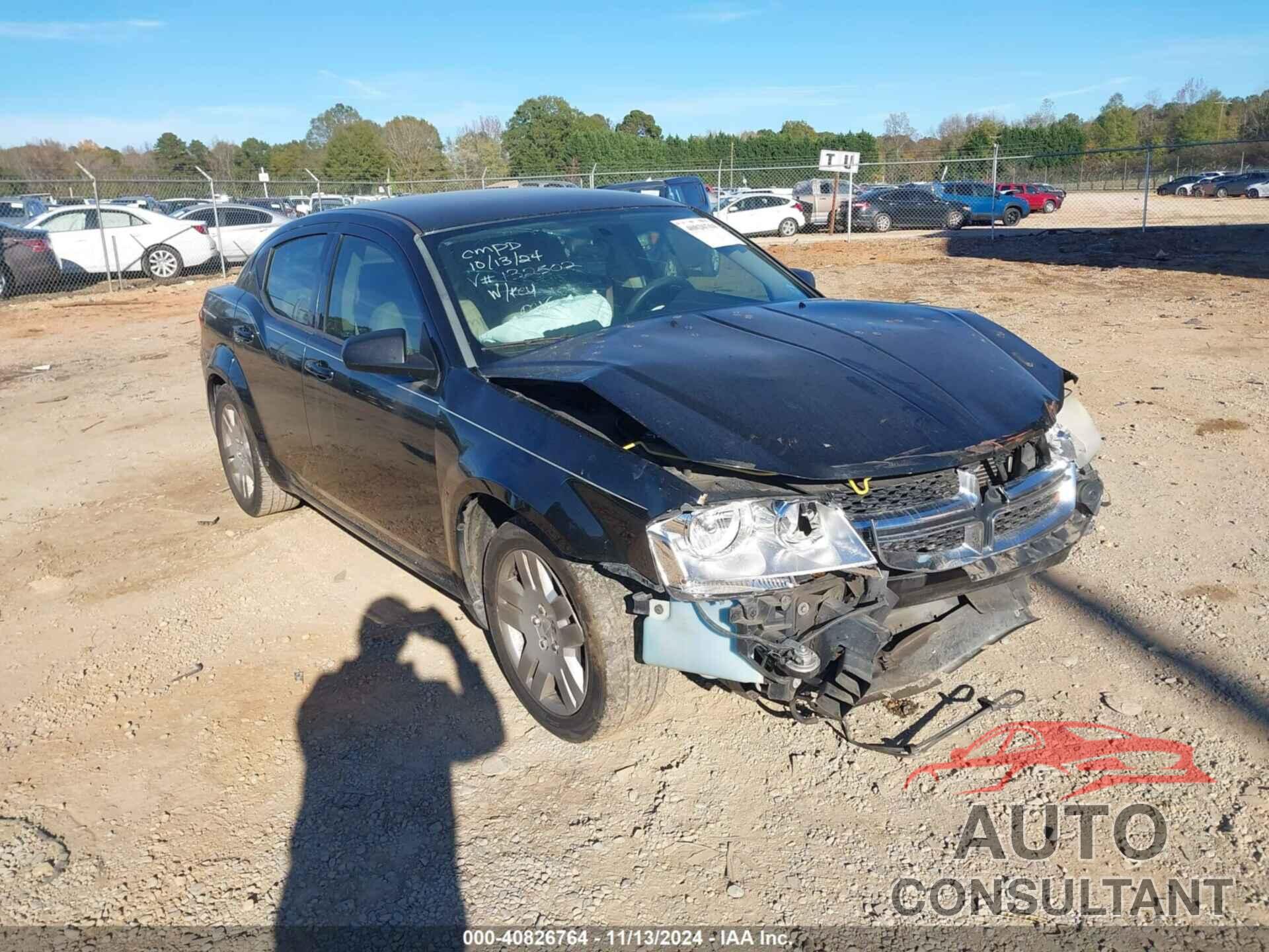 DODGE AVENGER 2014 - 1C3CDZAG2EN132502