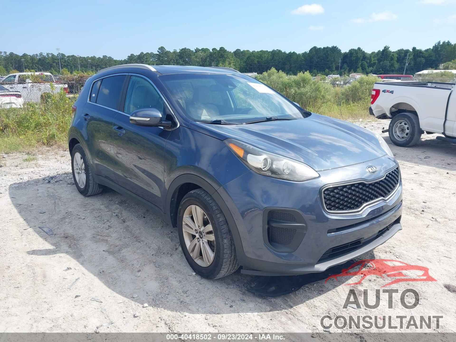 KIA SPORTAGE 2018 - KNDPM3AC6J7392939