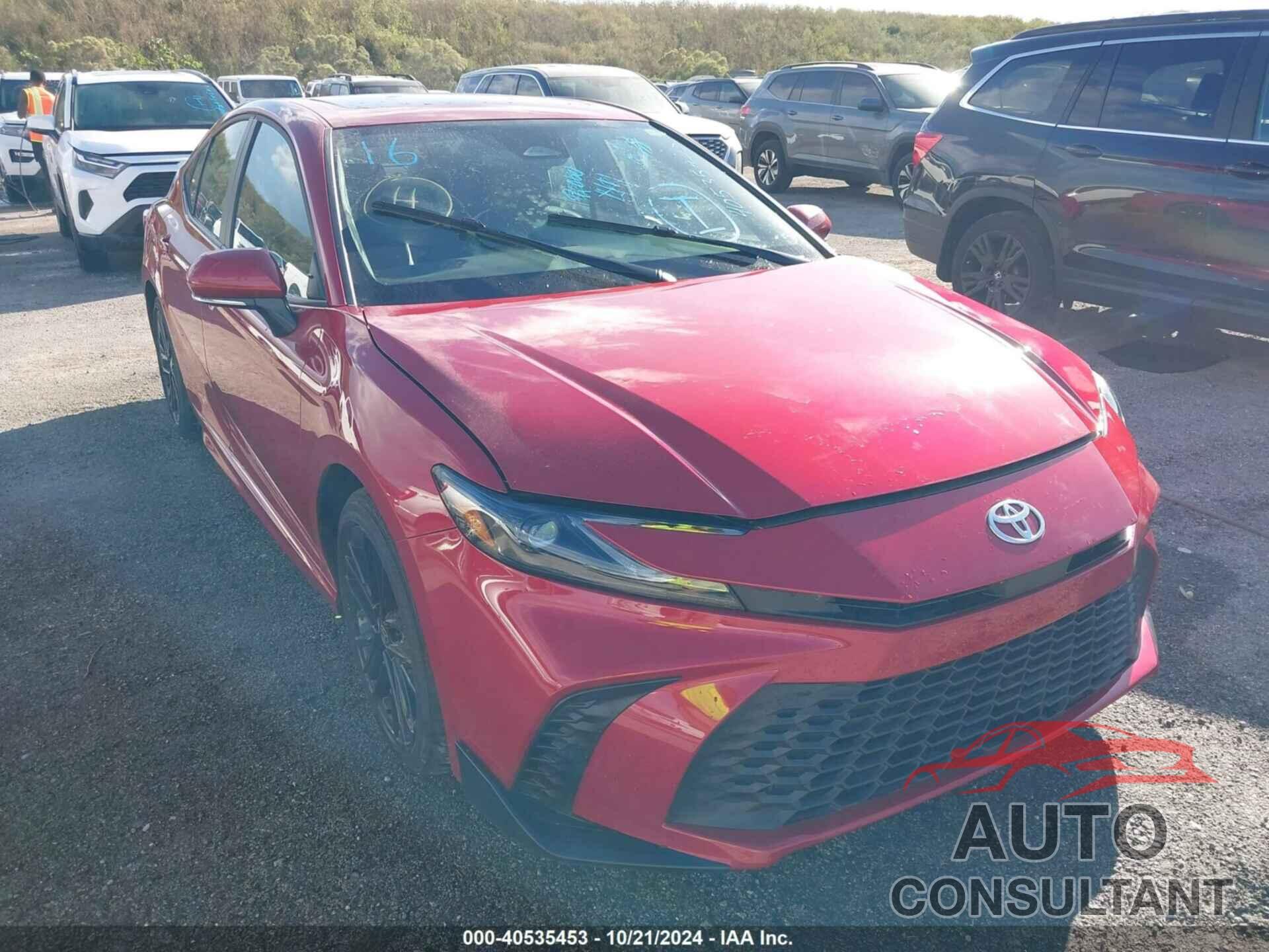 TOYOTA CAMRY 2025 - 4T1DAACK0SU018863