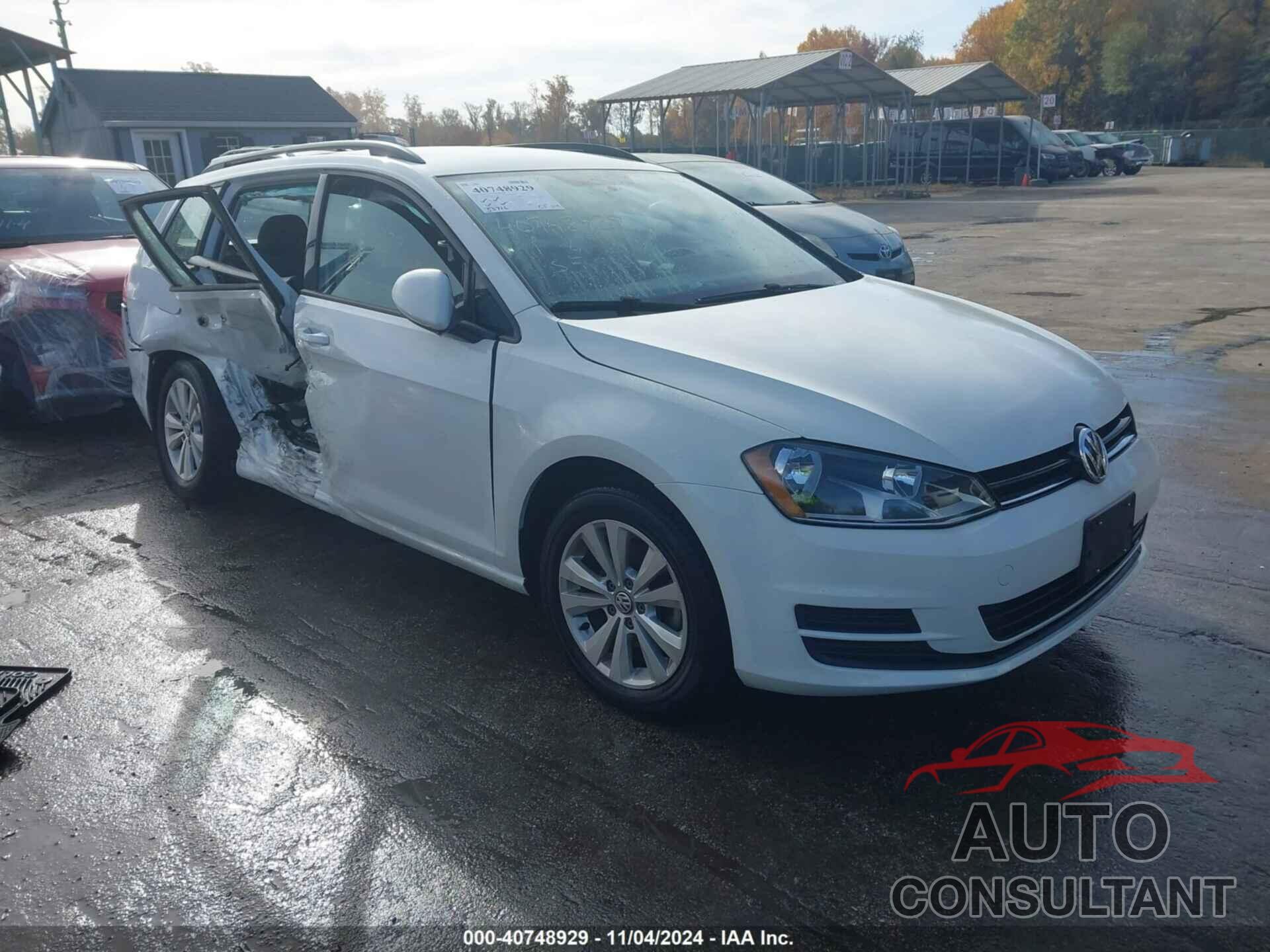 VOLKSWAGEN GOLF SPORTWAGEN 2017 - 3VWU17AU5HM542628