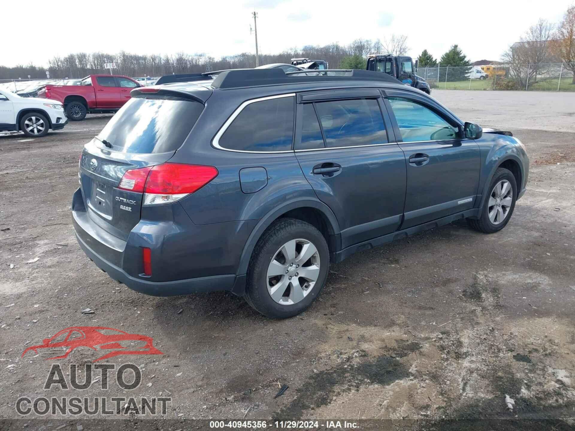 SUBARU OUTBACK 2012 - 4S4BRBCC4C3214133