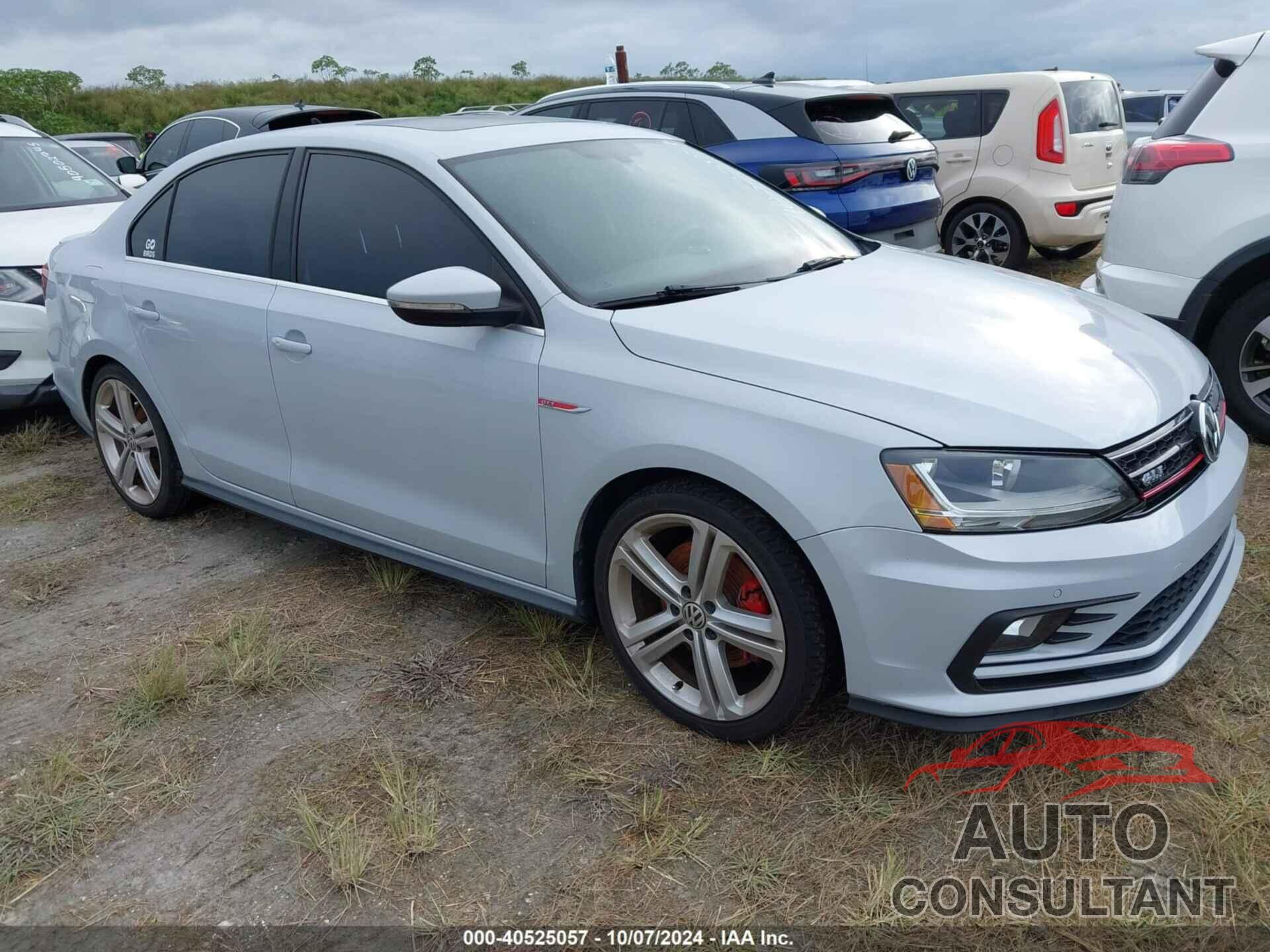 VOLKSWAGEN JETTA 2017 - 3VW4T7AJ9HM318133