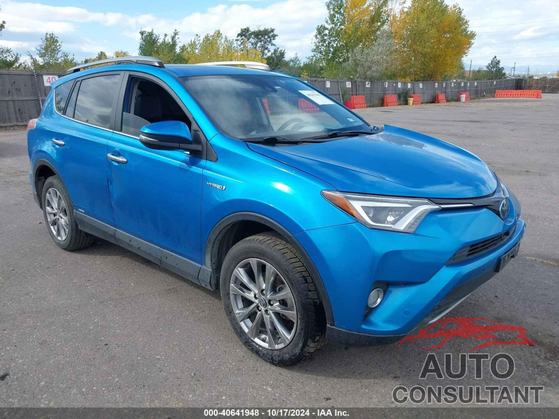 TOYOTA RAV4 HYBRID 2018 - JTMDJREVXJD192898