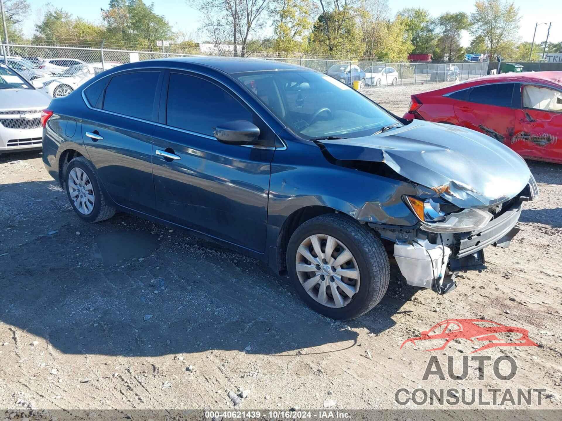 NISSAN SENTRA 2017 - 3N1AB7AP2HL658875