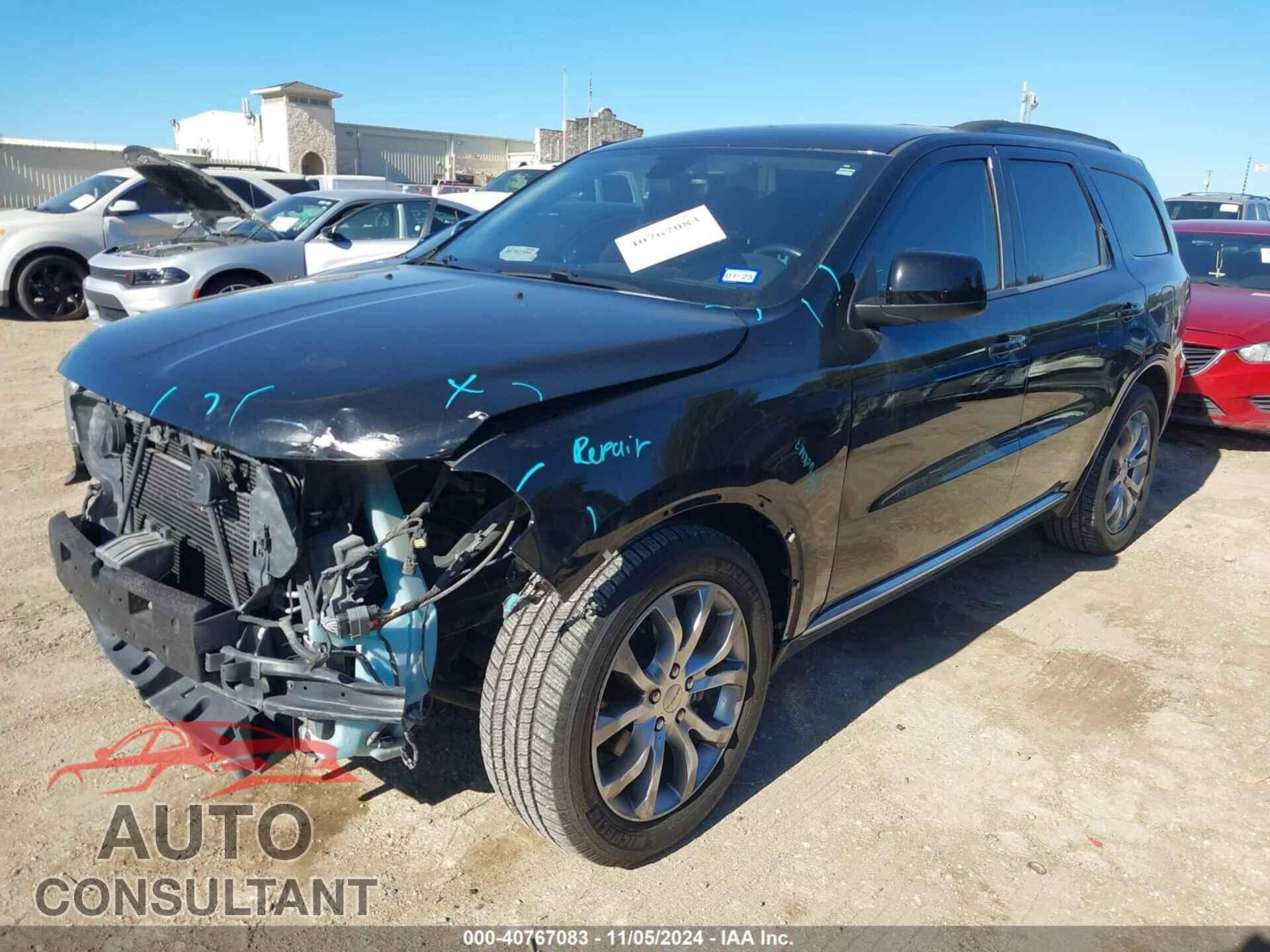DODGE DURANGO 2017 - 1C4RDHAG8HC740900