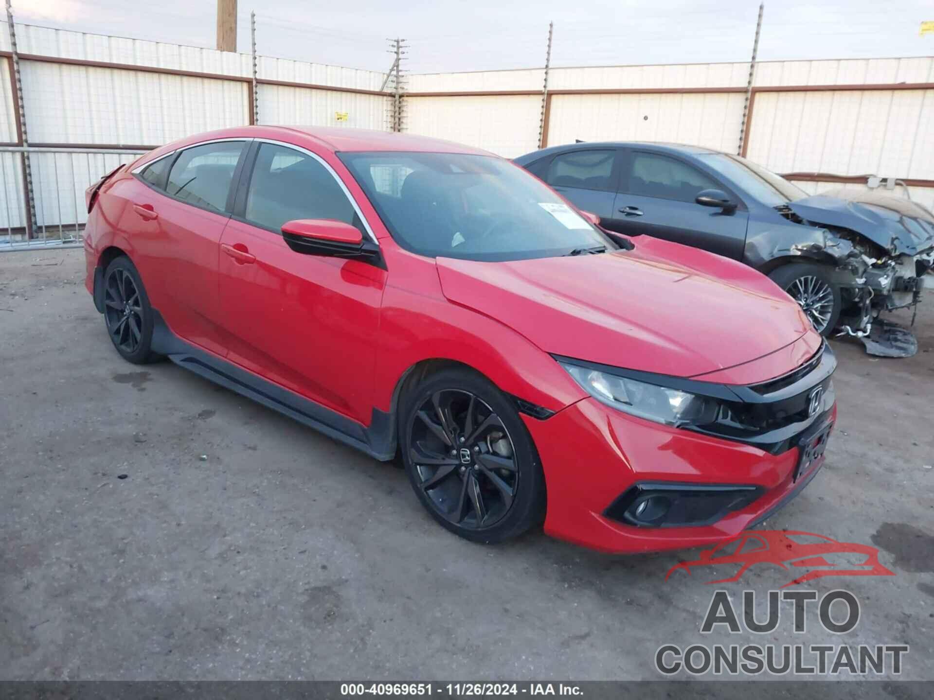 HONDA CIVIC 2020 - 2HGFC2E8XLH565966