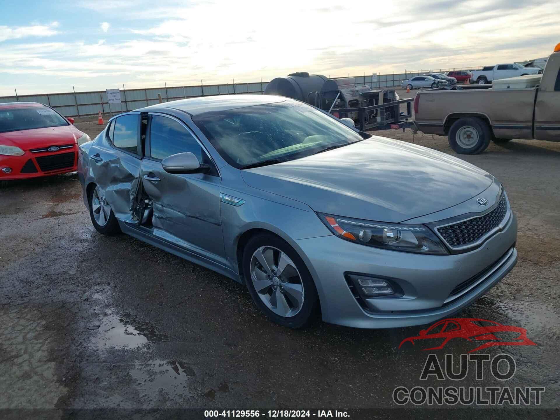 KIA OPTIMA HYBRID 2014 - KNAGN4AD2E5066307
