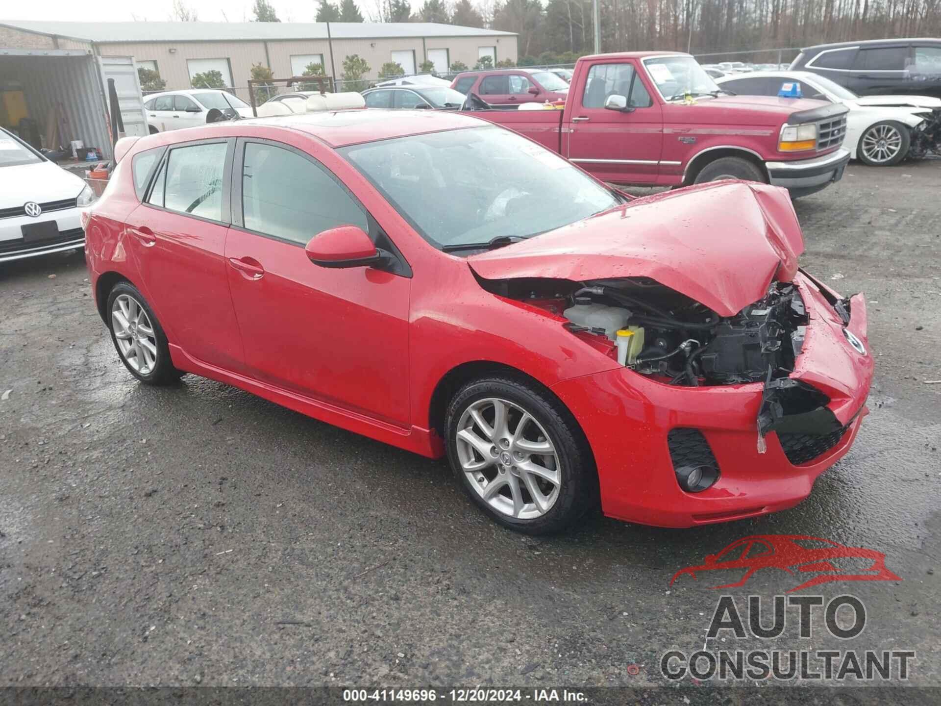 MAZDA MAZDA3 2012 - JM1BL1L66C1509627