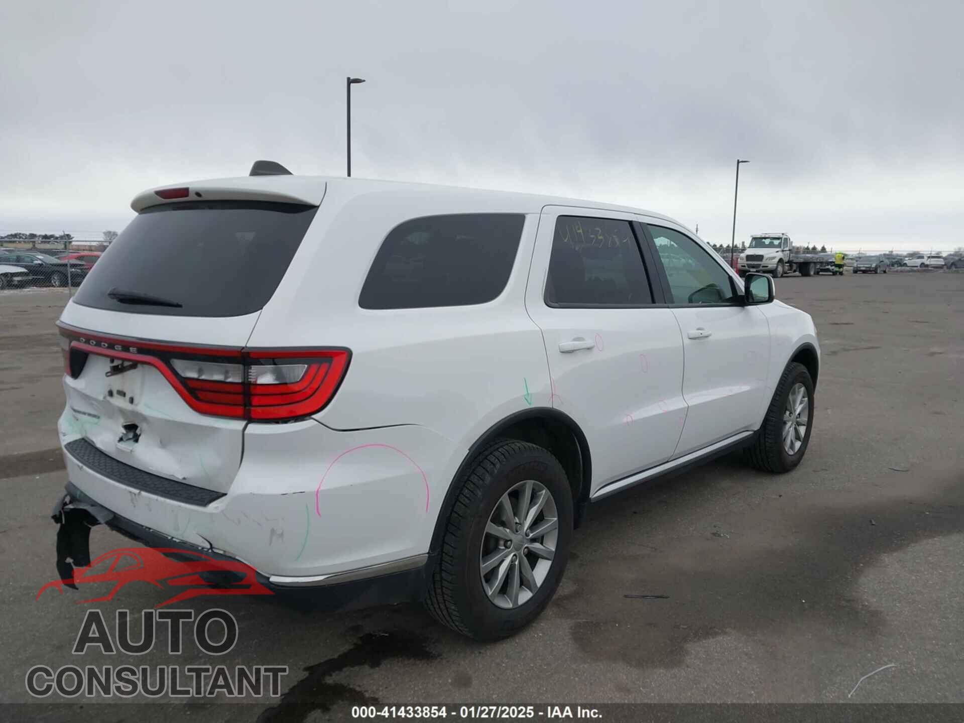 DODGE DURANGO 2017 - 1C4RDJAG6HC710060