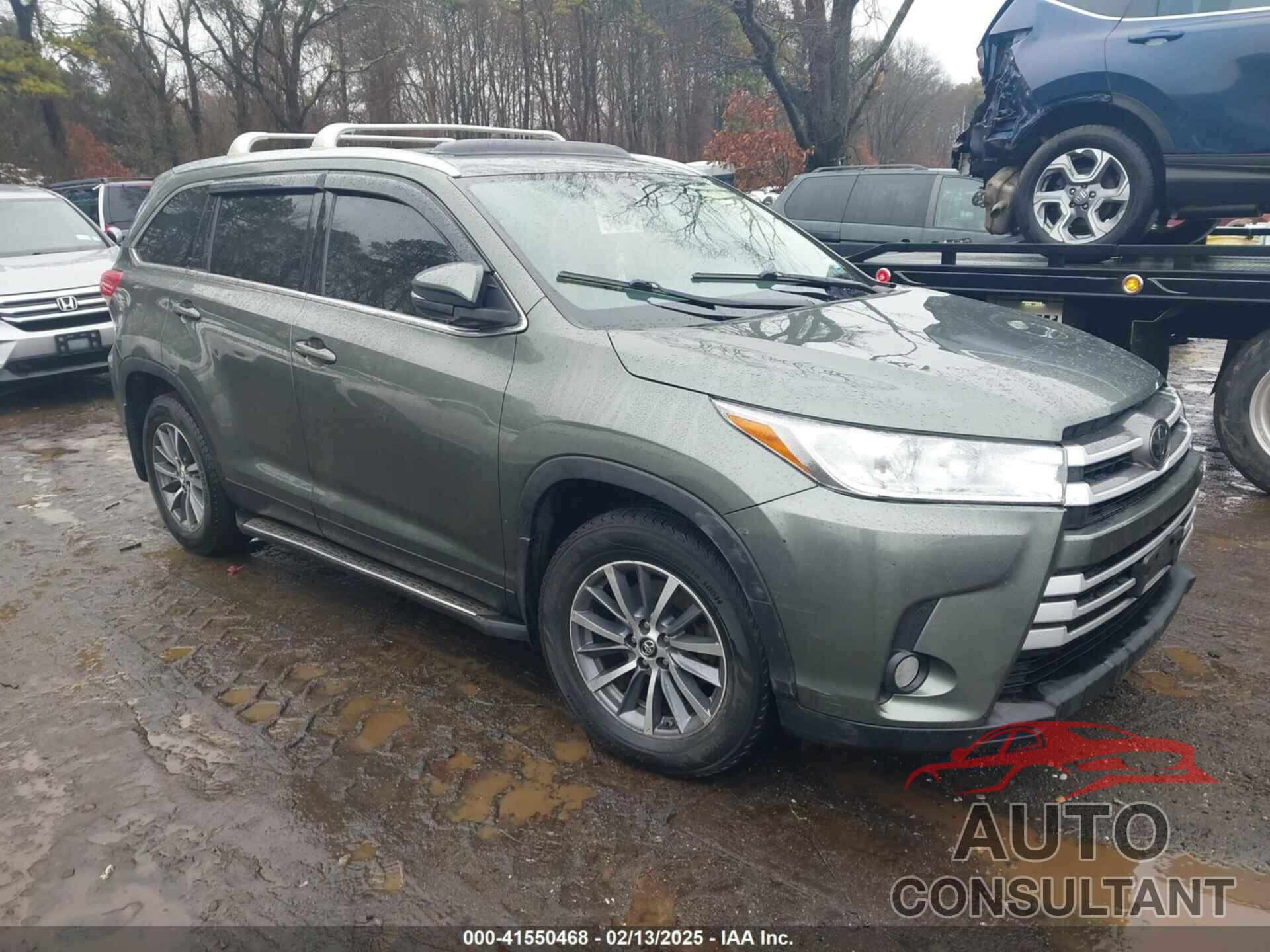 TOYOTA HIGHLANDER 2019 - 5TDJZRFH9KS966634