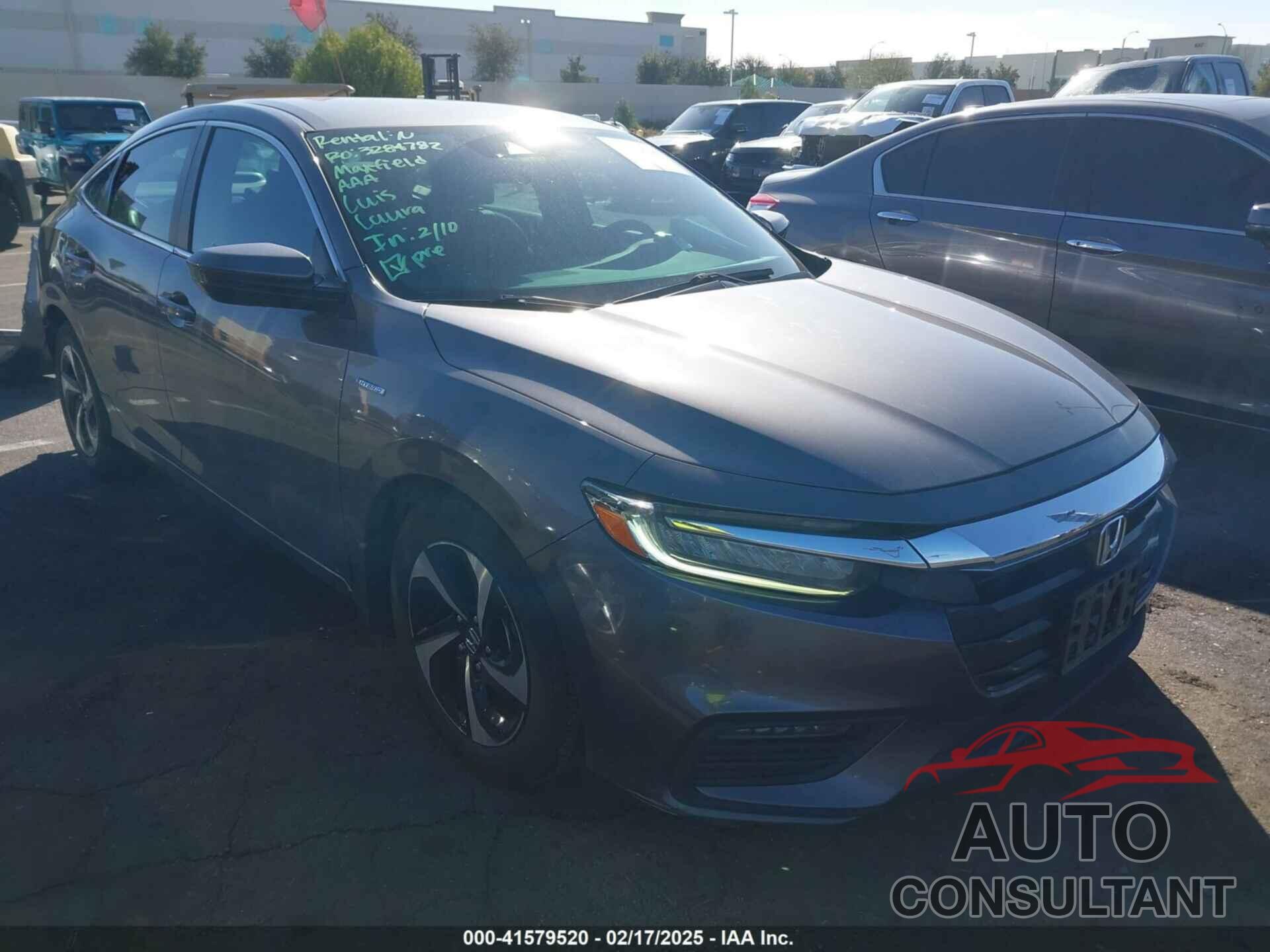 HONDA INSIGHT 2021 - 19XZE4F51ME006728