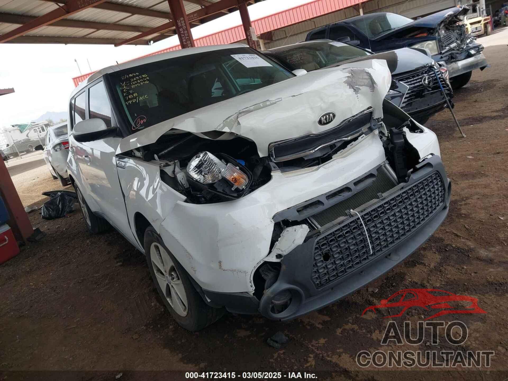 KIA SOUL 2016 - KNDJN2A21G7263536