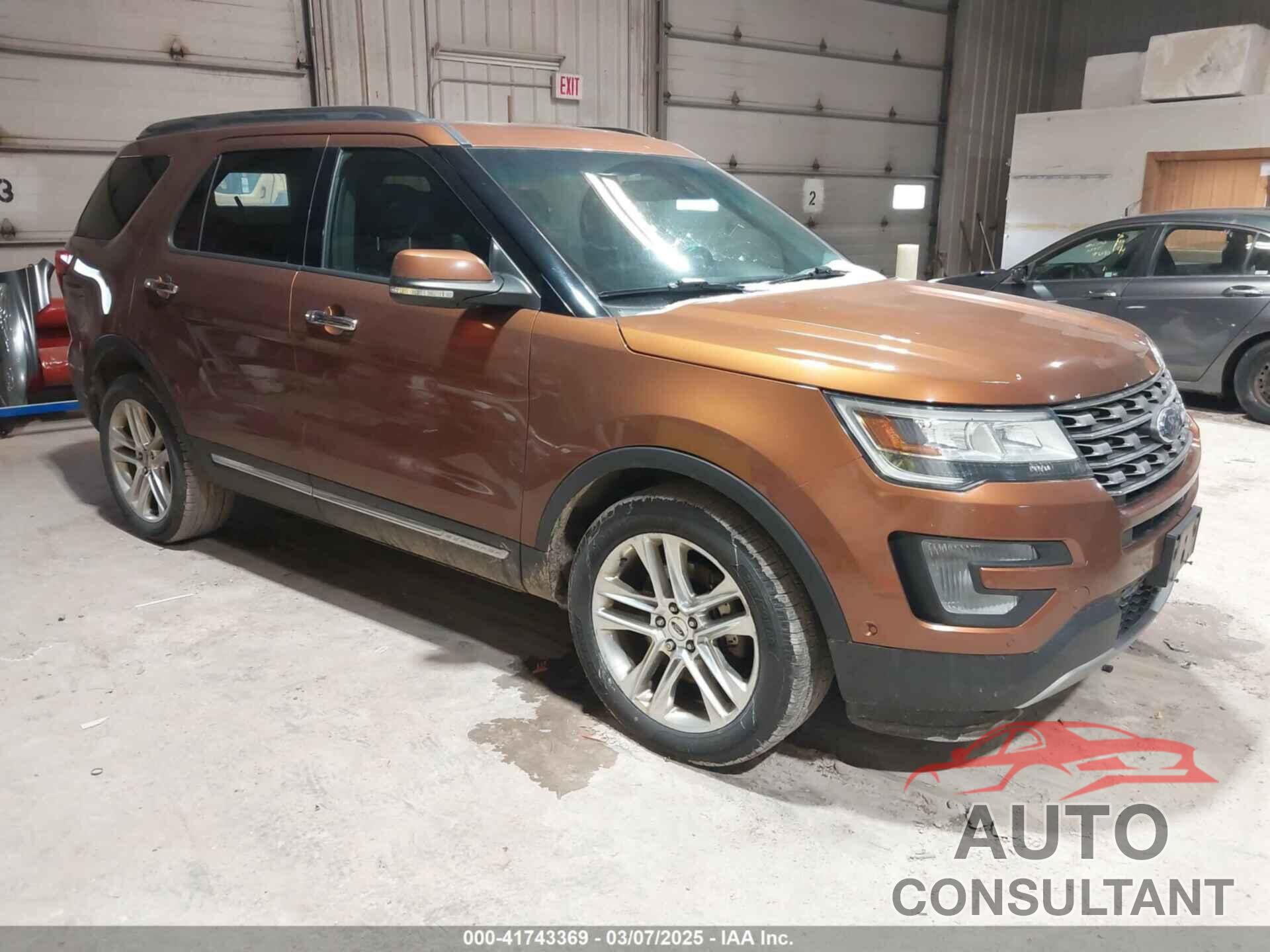 FORD EXPLORER 2017 - 1FM5K8F82HGA38727