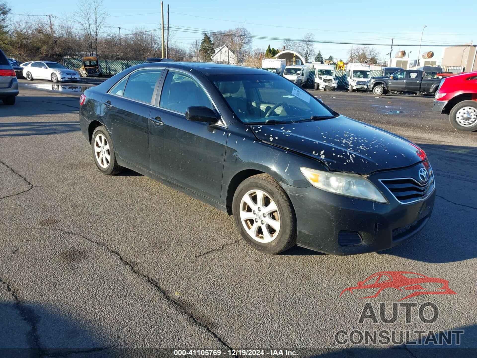 TOYOTA CAMRY 2011 - 4T1BF3EK6BU166310