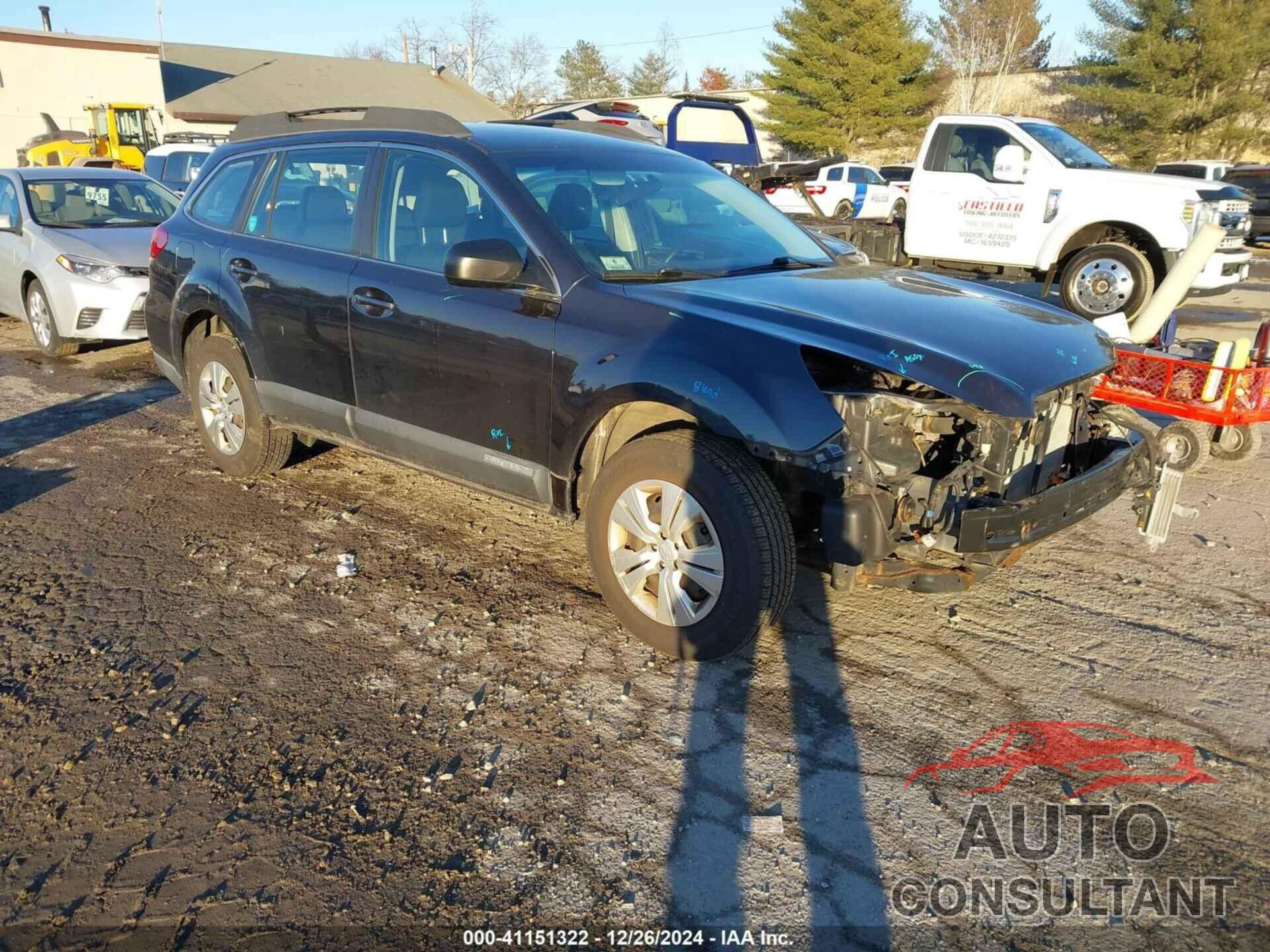 SUBARU OUTBACK 2010 - 4S4BRBAC4A3342114