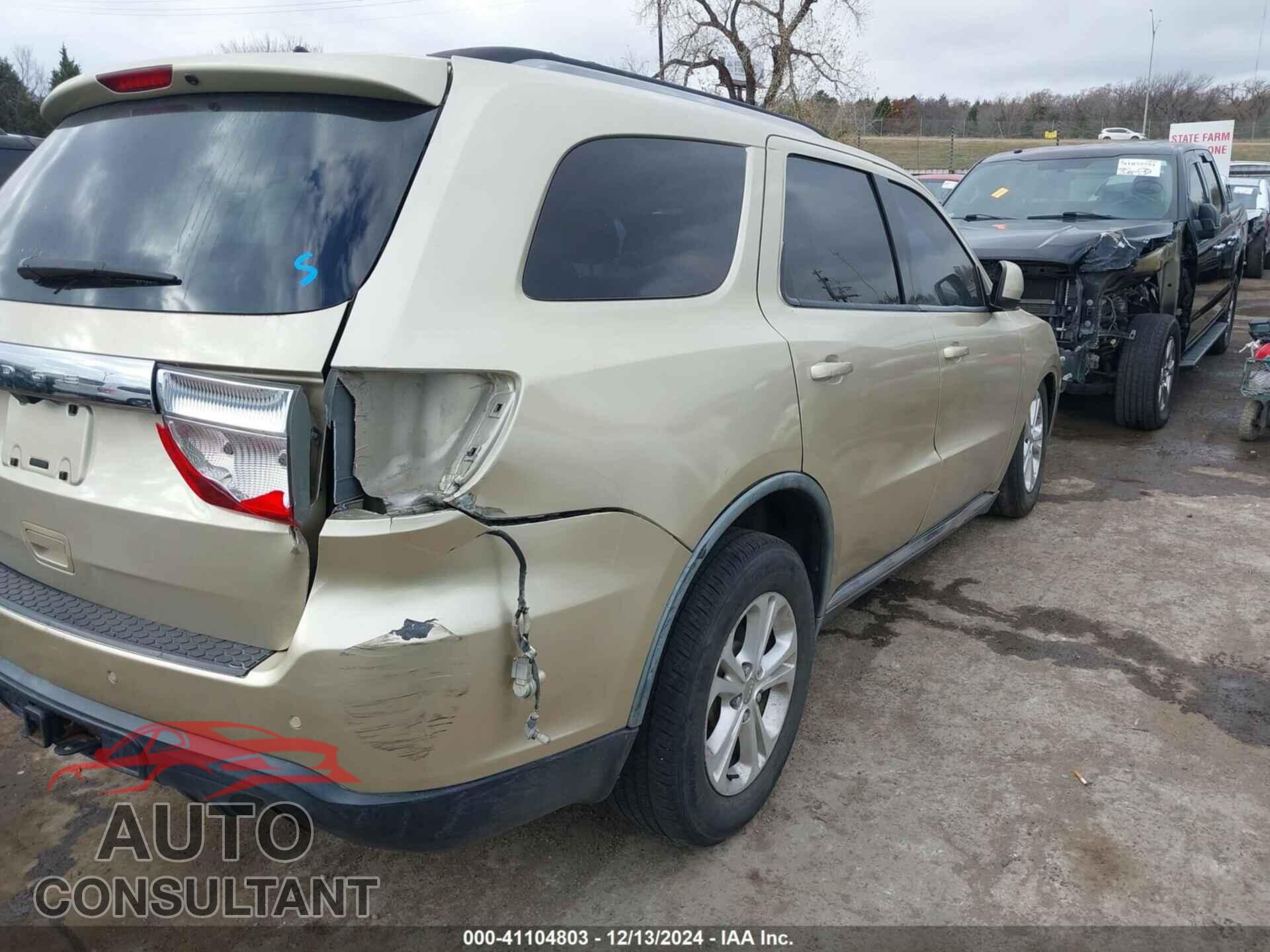 DODGE DURANGO 2011 - 1D4RD2GG2BC618368