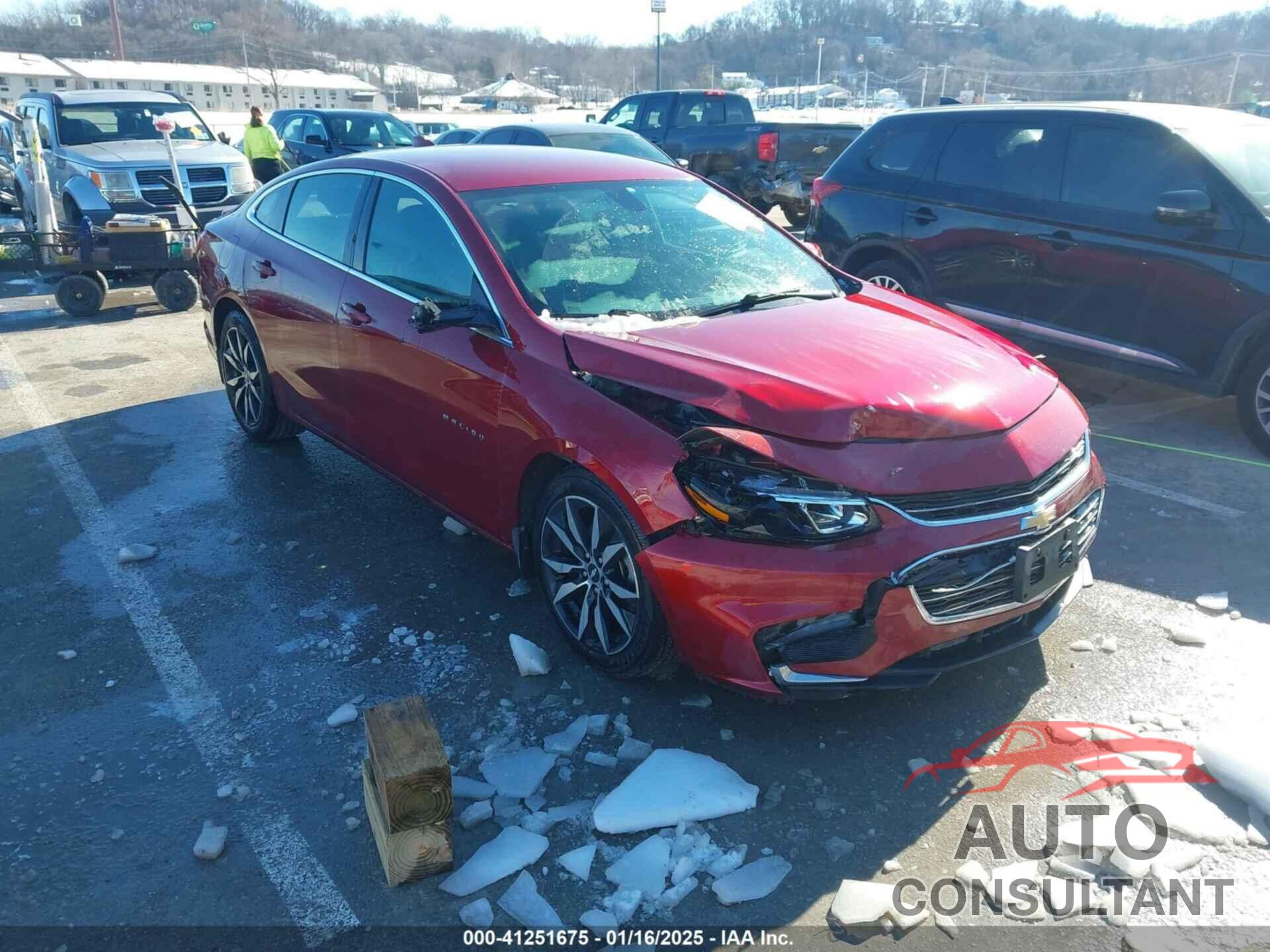 CHEVROLET MALIBU 2018 - 1G1ZD5ST7JF165731