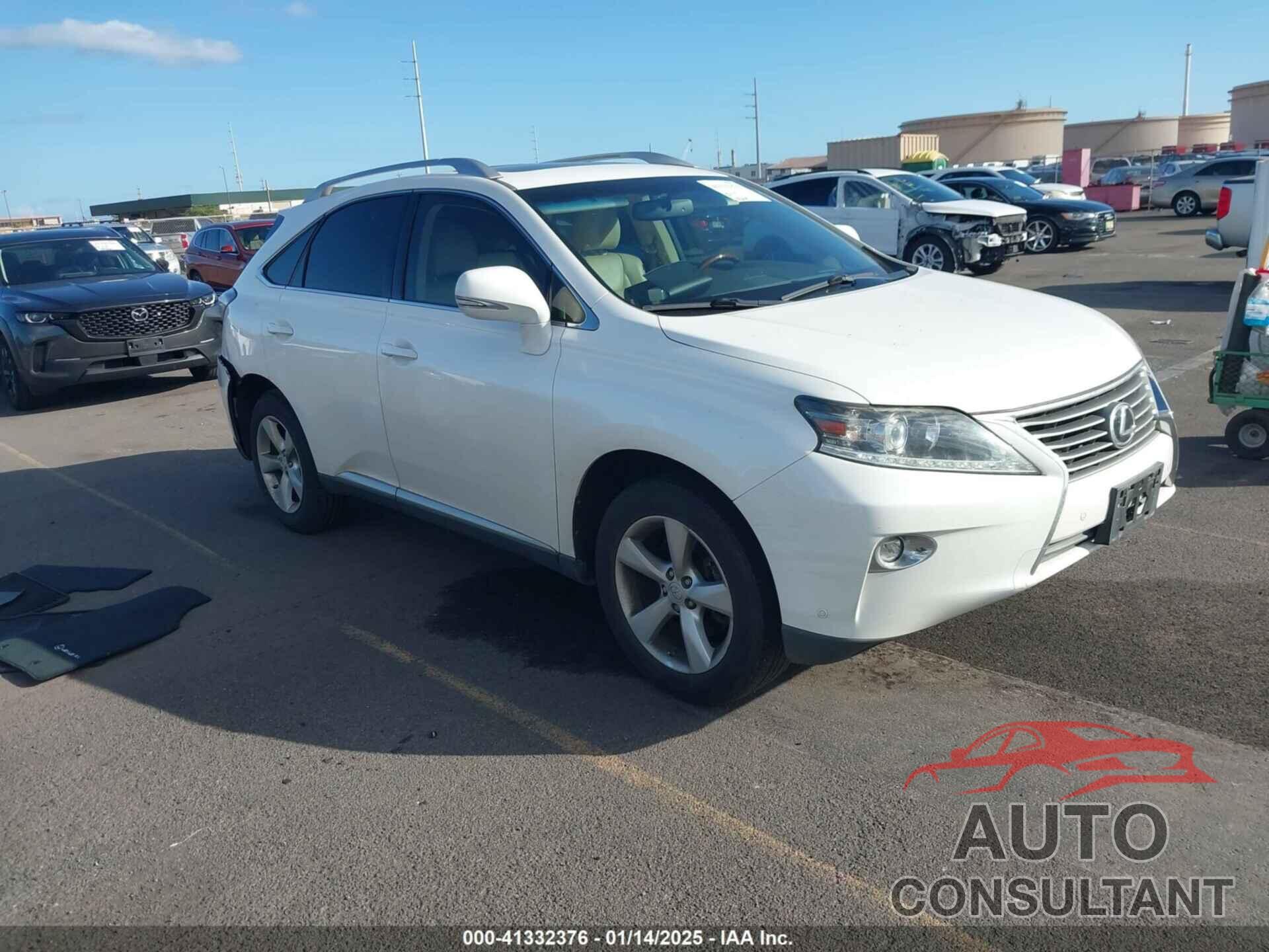 LEXUS RX 350 2015 - JTJZK1BA1F2424214