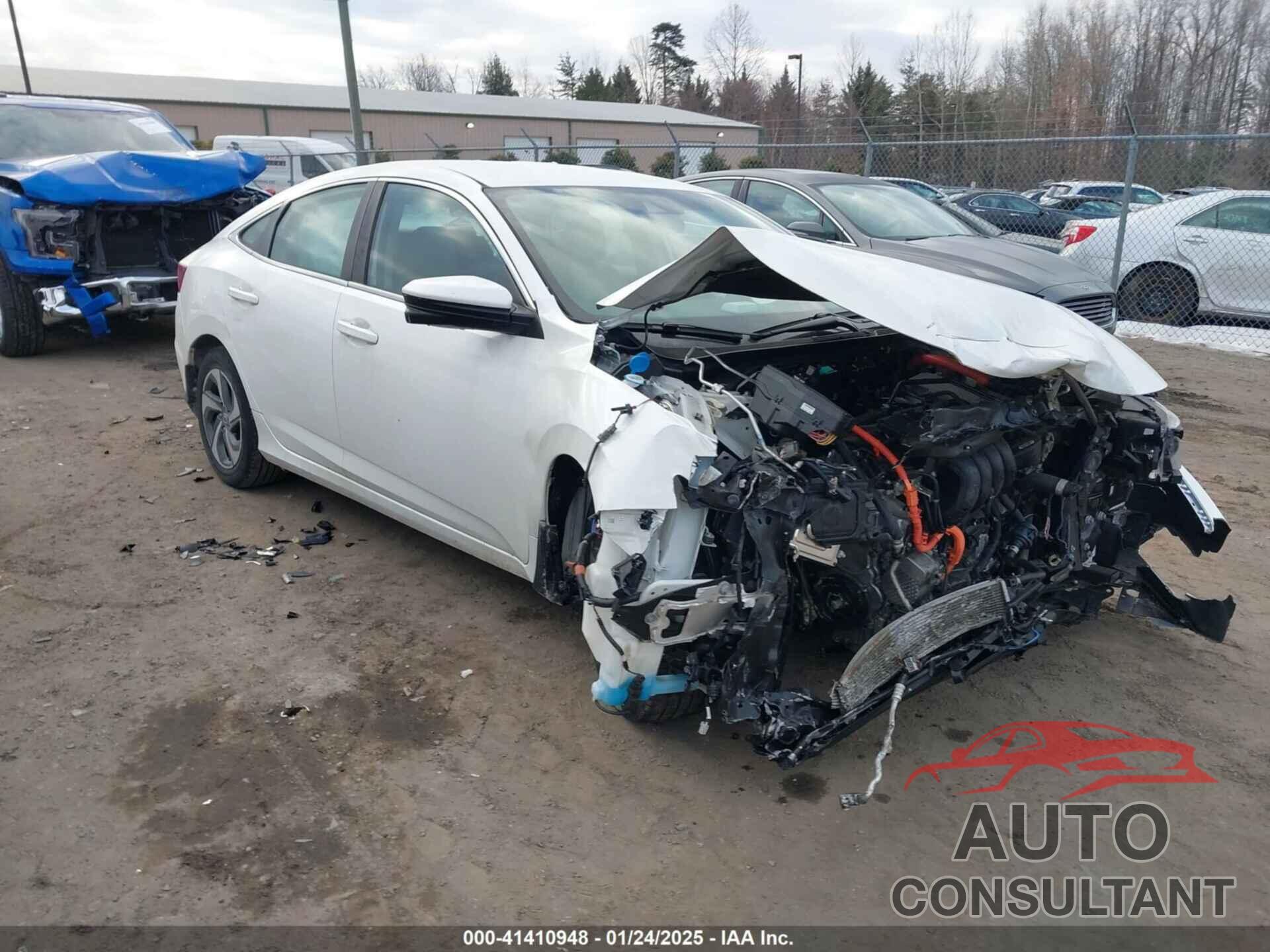 HONDA INSIGHT 2019 - 19XZE4F58KE016976