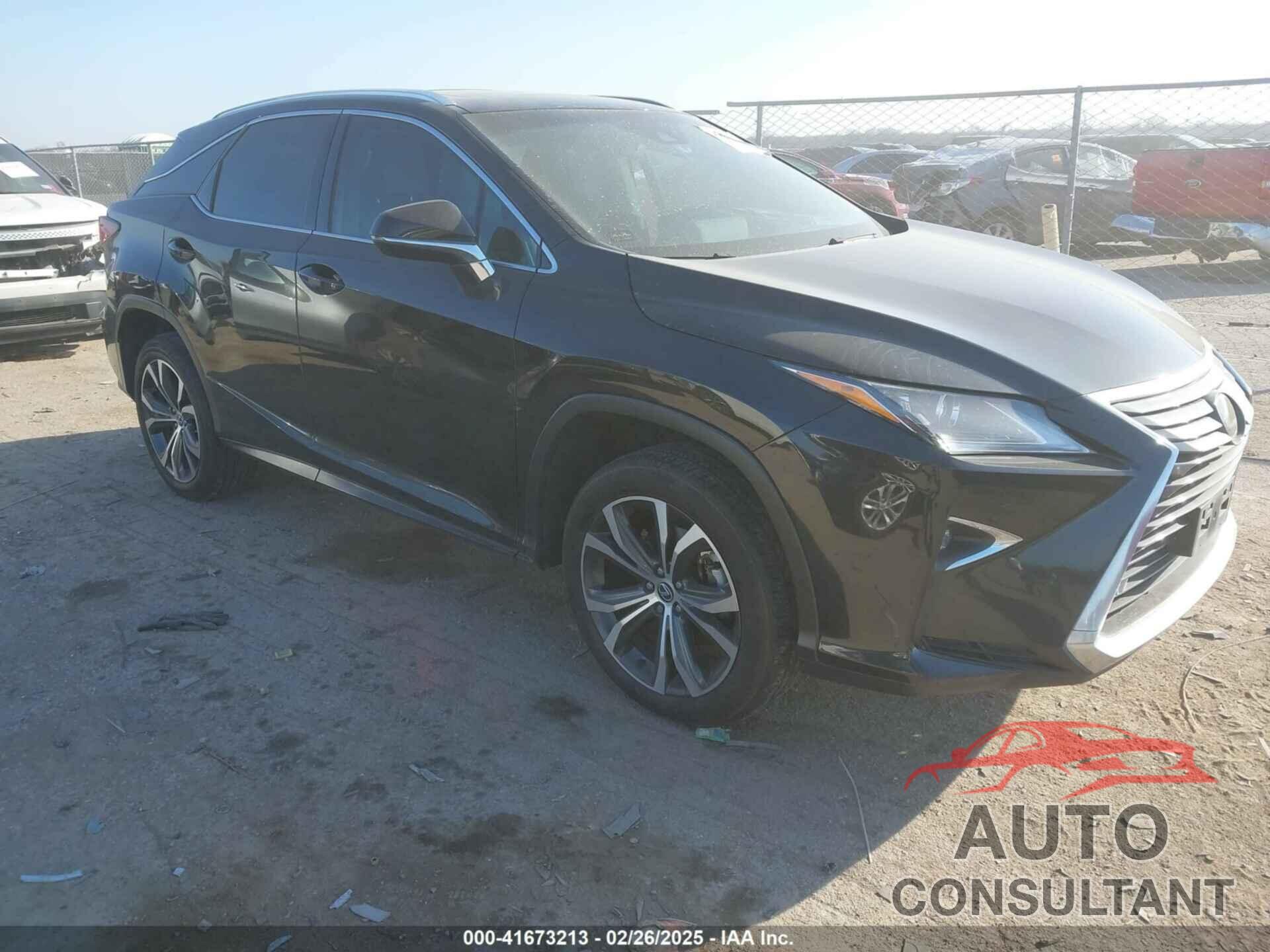 LEXUS RX 350 2018 - 2T2ZZMCAXJC117130