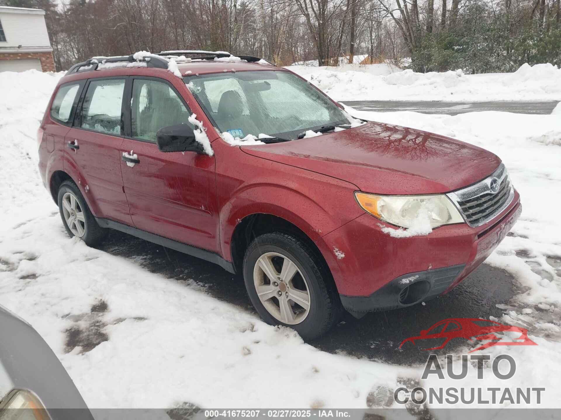 SUBARU FORESTER 2010 - JF2SH6BCXAG792972