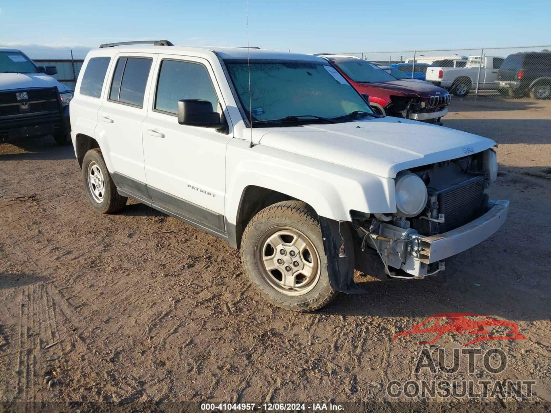 JEEP PATRIOT 2017 - 1C4NJPBA3HD150058