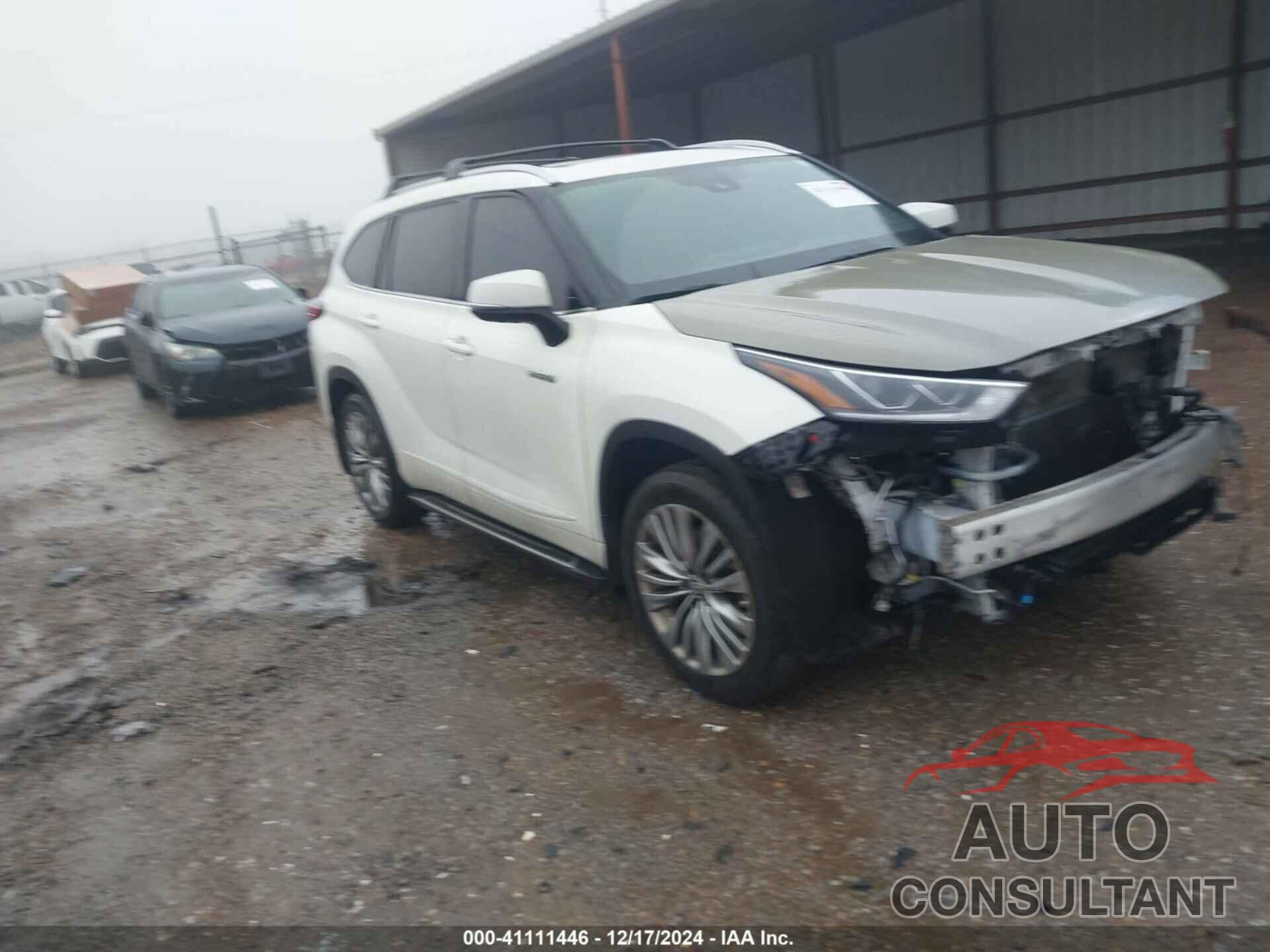 TOYOTA HIGHLANDER 2021 - 5TDFARAH8MS005191