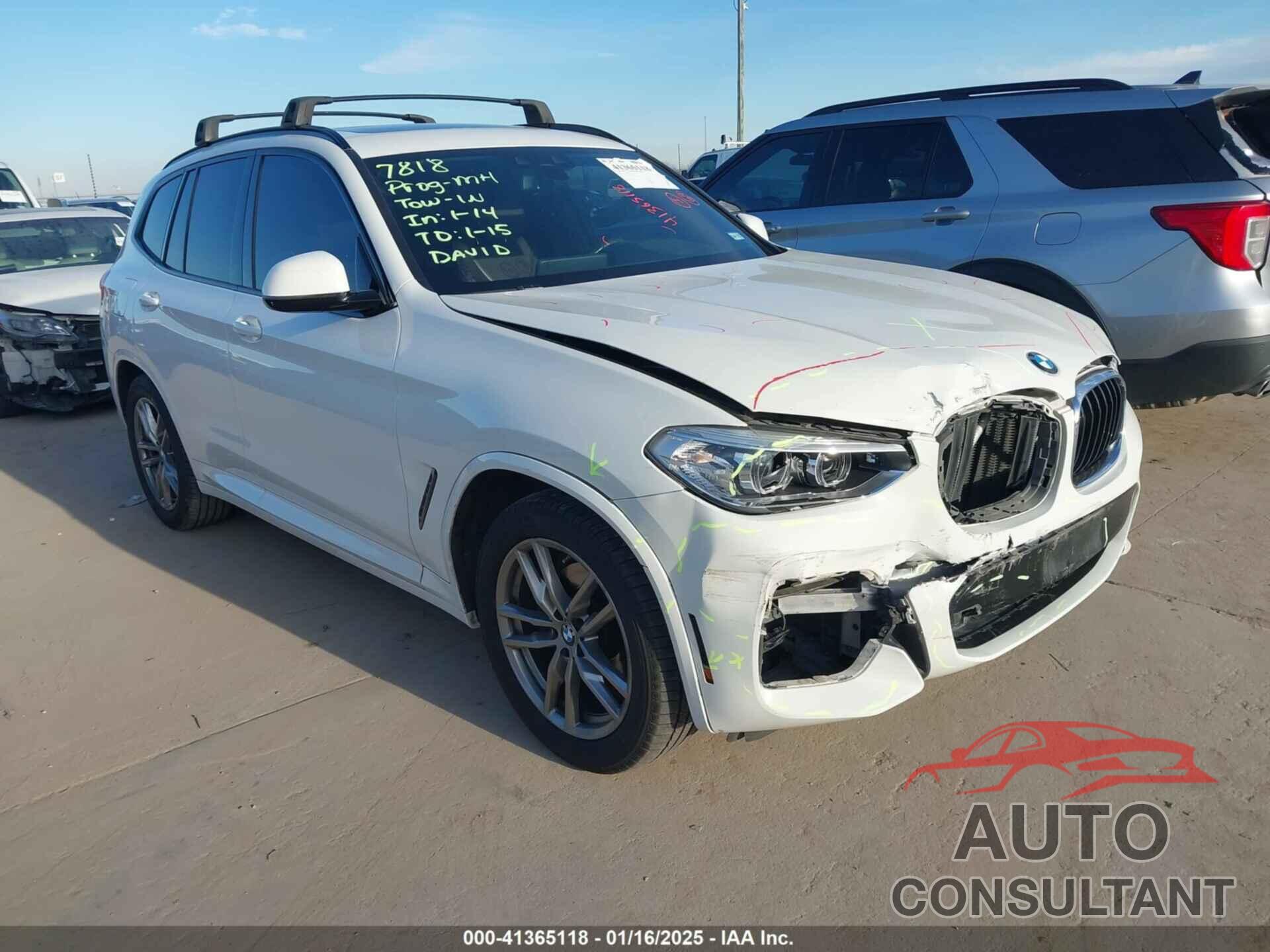 BMW X3 2020 - 5UXTY5C0XL9C72880