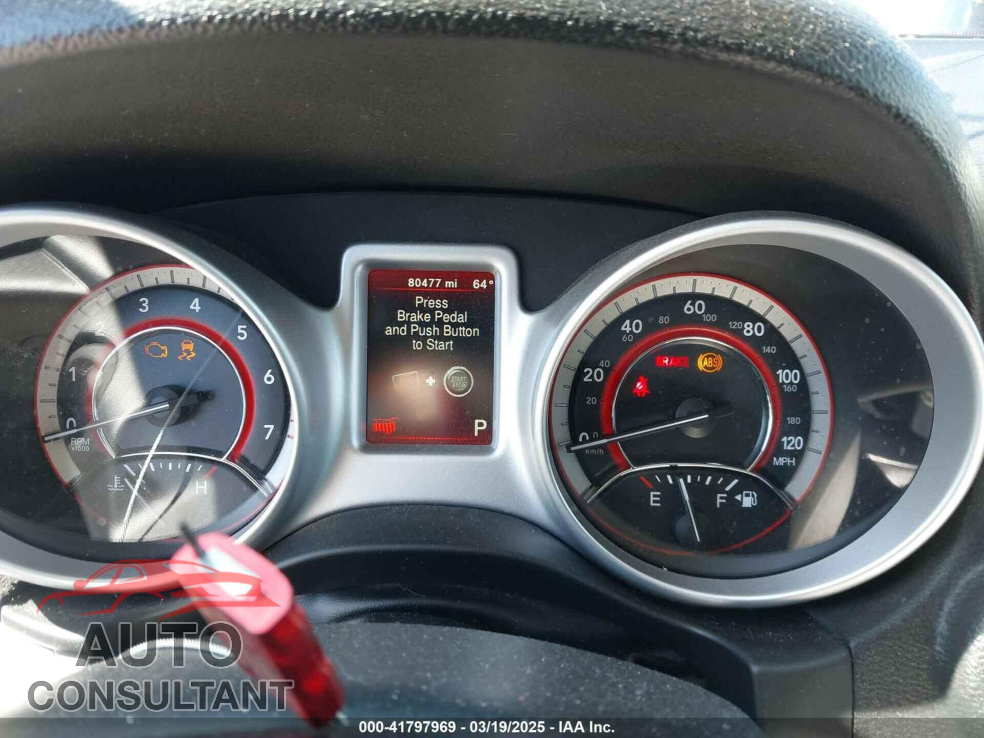 DODGE JOURNEY 2017 - 3C4PDCAB0HT701026