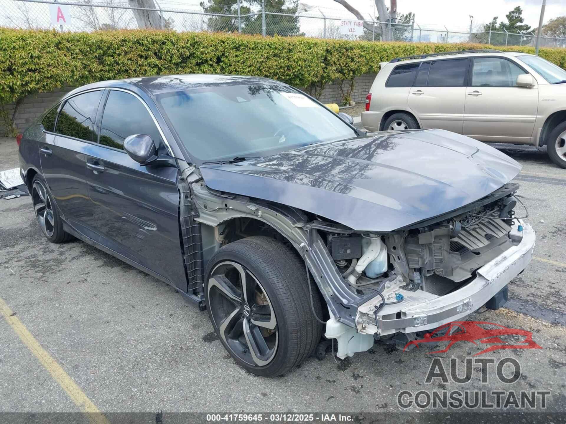 HONDA ACCORD 2019 - 1HGCV1F32KA059491