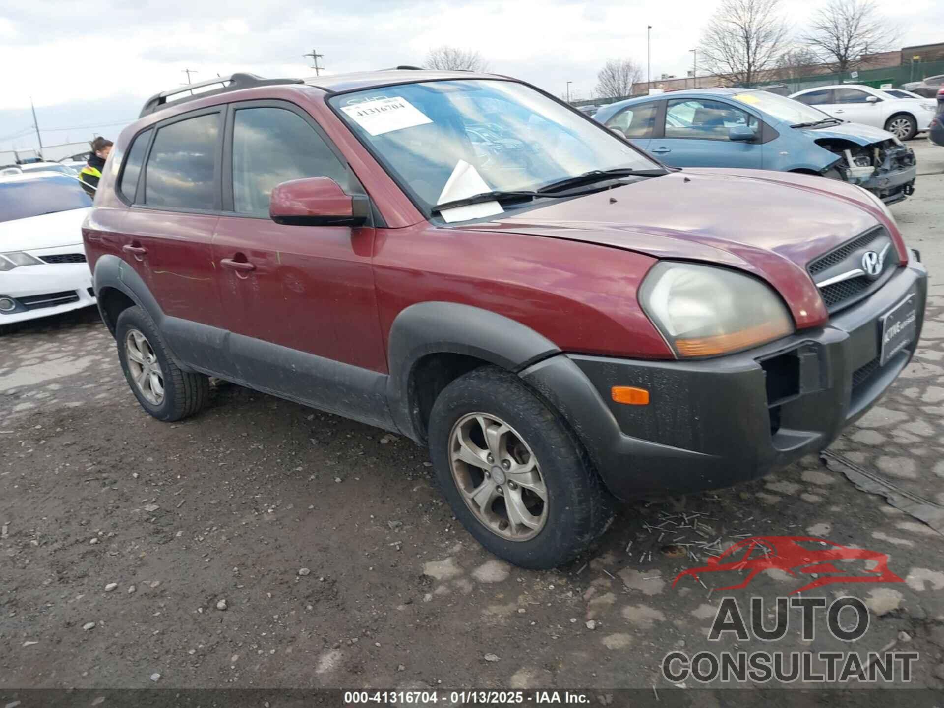 HYUNDAI TUCSON 2009 - KM8JN12D49U941321