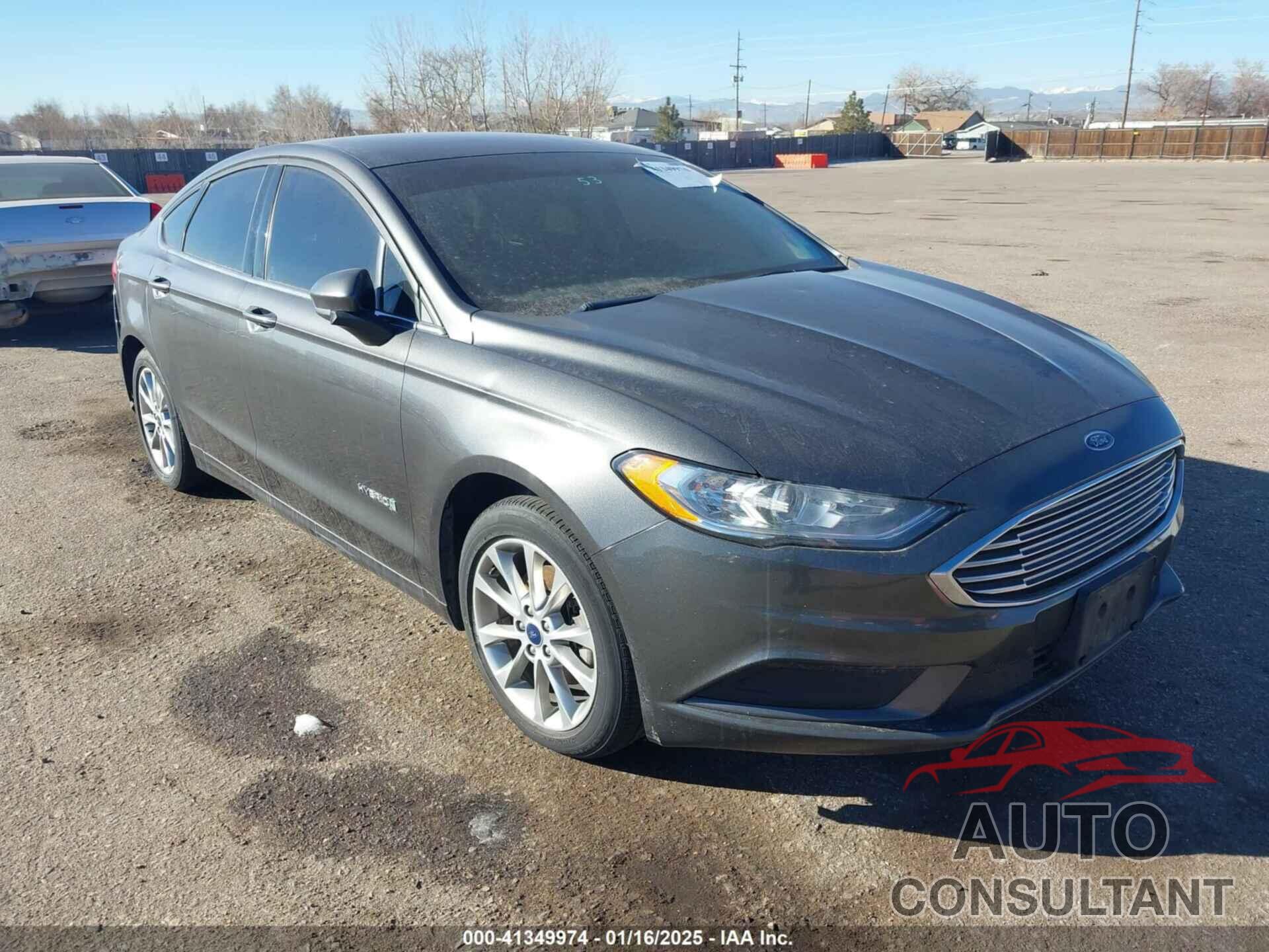 FORD FUSION HYBRID 2017 - 3FA6P0UU5HR132899
