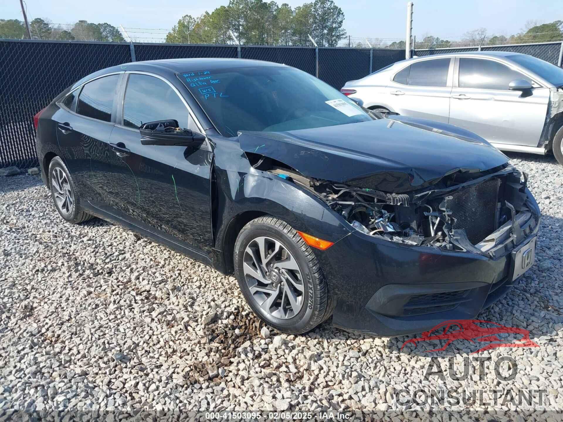 HONDA CIVIC 2017 - 19XFC2F73HE058463