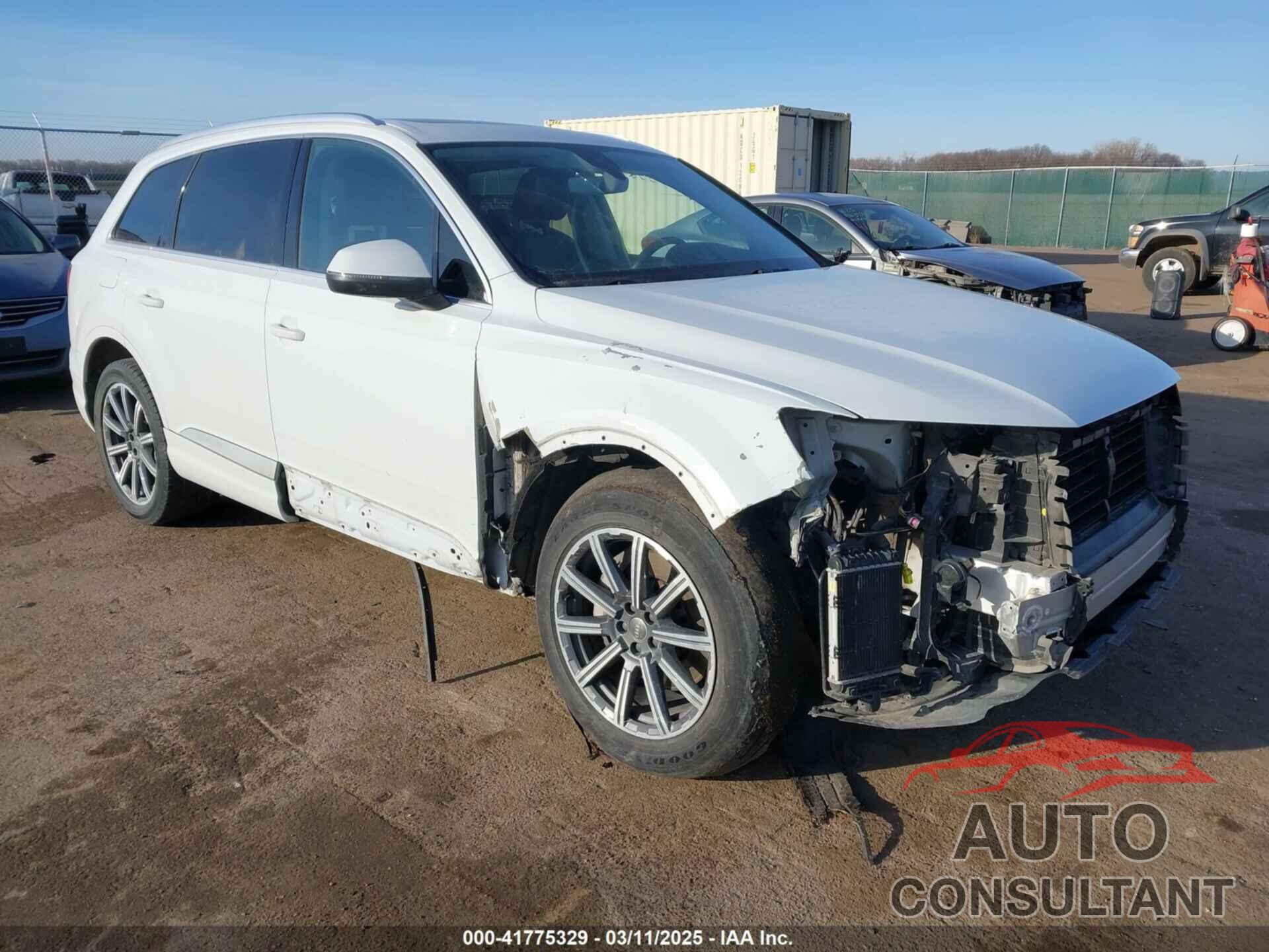 AUDI Q7 2017 - WA1LAAF75HD016214