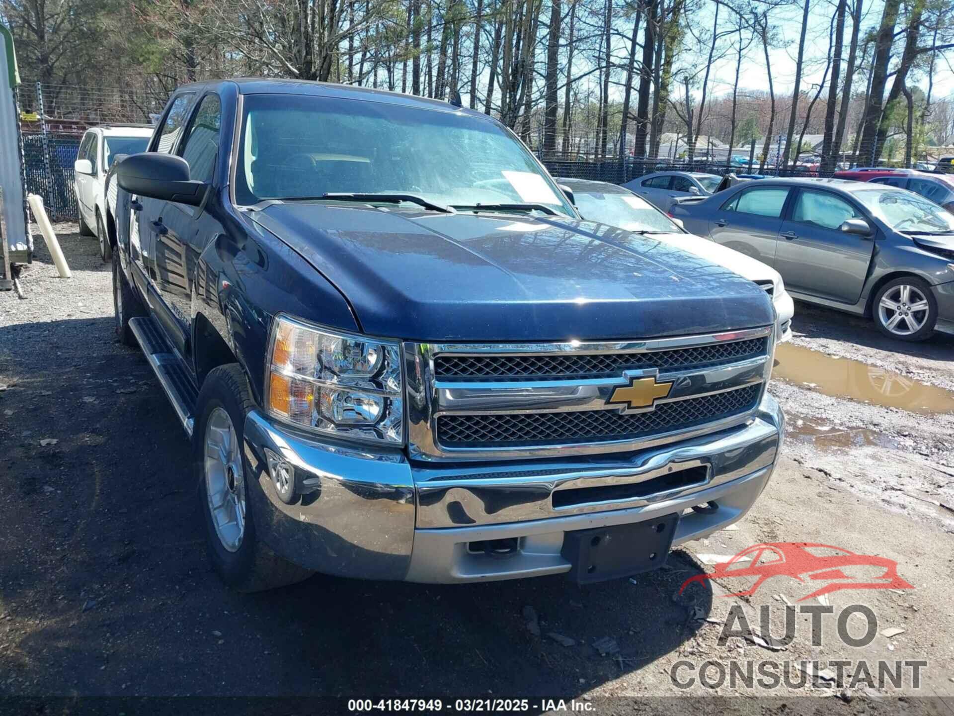 CHEVROLET SILVERADO 1500 2012 - 1GCPKSE79CF216165