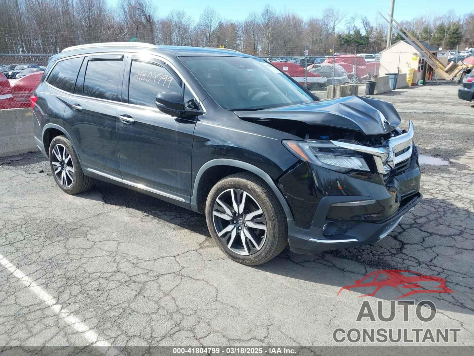 HONDA PILOT 2019 - 5FNYF6H02KB005956