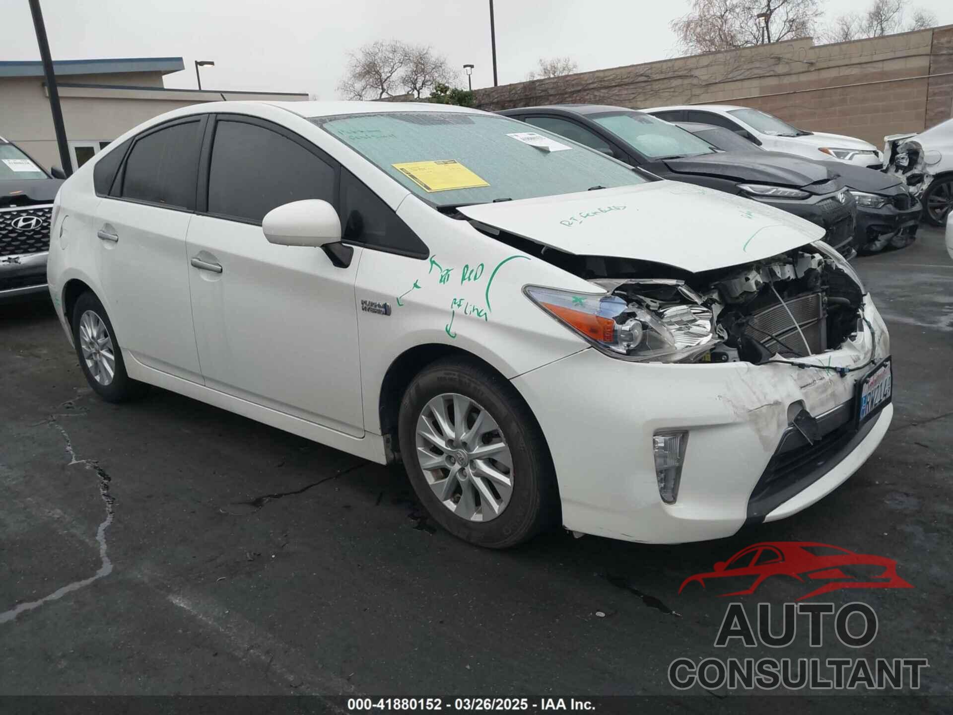 TOYOTA PRIUS PLUG-IN 2014 - JTDKN3DP3E3057821