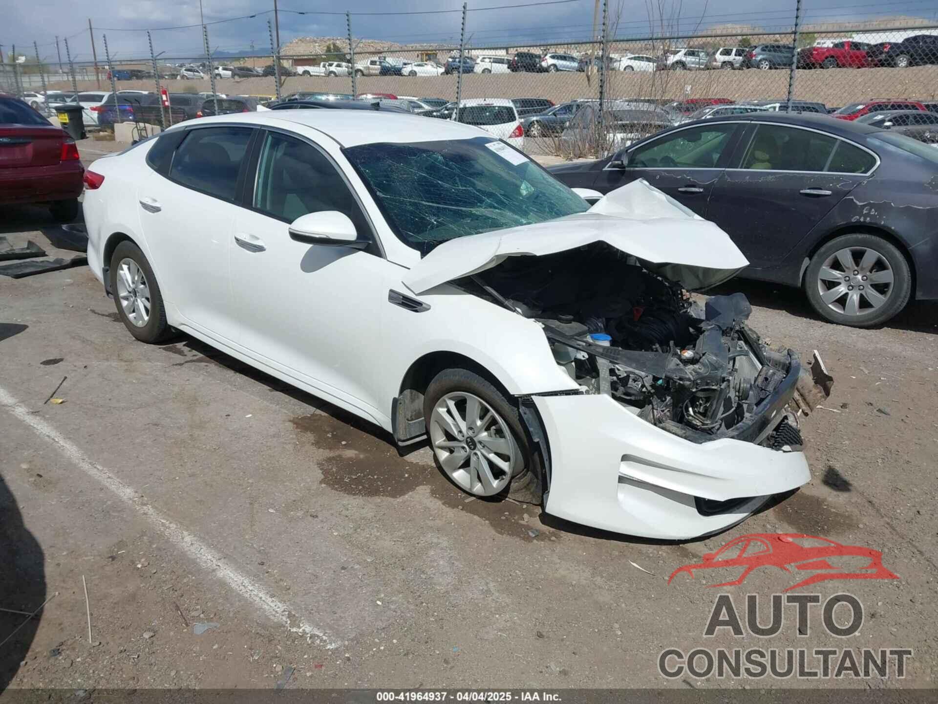 KIA OPTIMA 2016 - KNAGT4L30G5095415