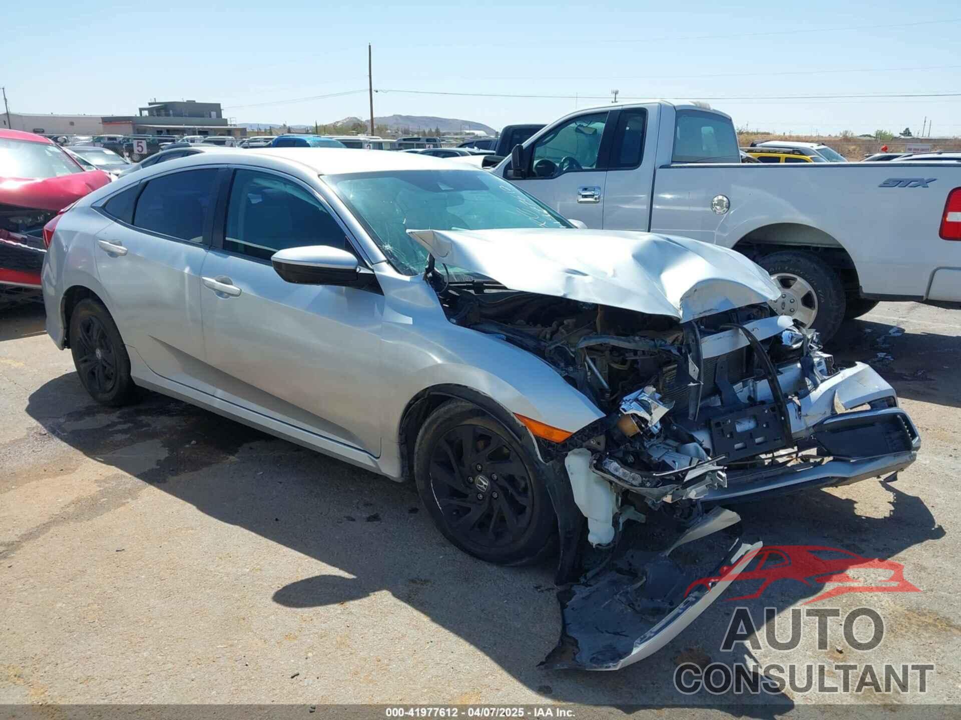 HONDA CIVIC 2020 - 19XFC2F62LE209146