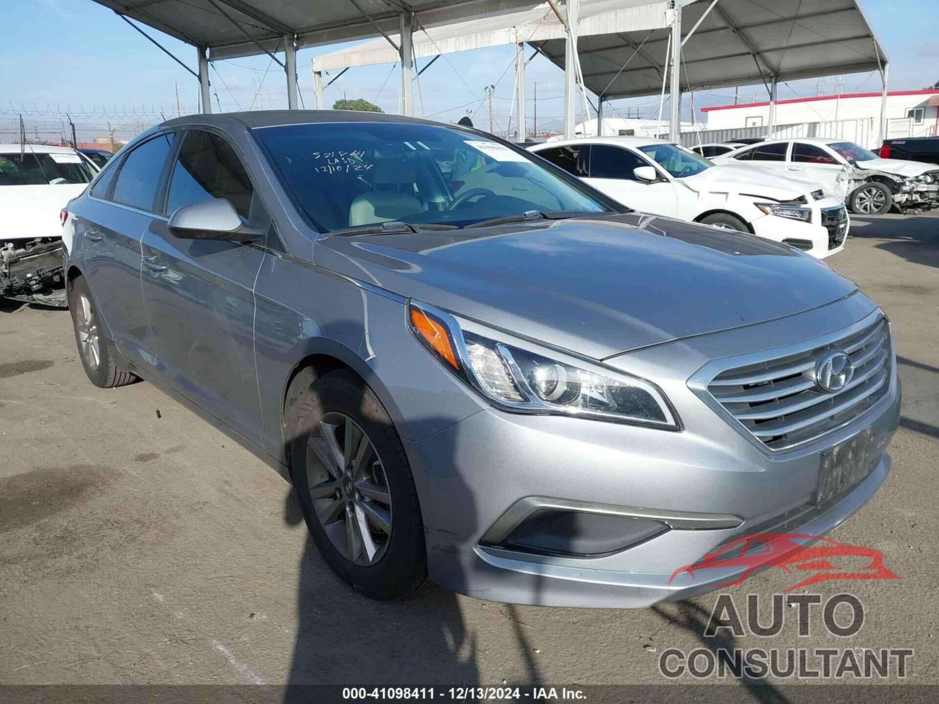 HYUNDAI SONATA 2017 - 5NPE24AF1HH570646