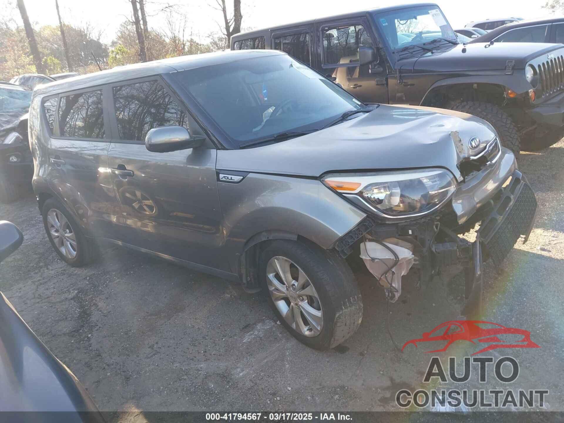 KIA SOUL 2016 - KNDJP3A51G7302491
