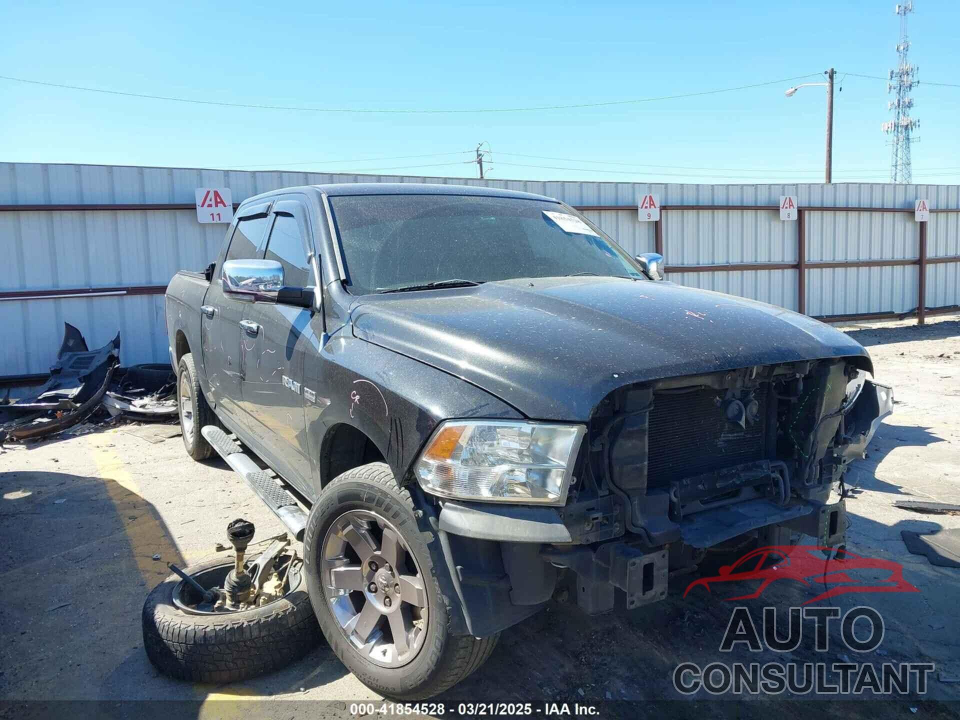DODGE RAM 1500 2009 - 1D3HV13T49S702086