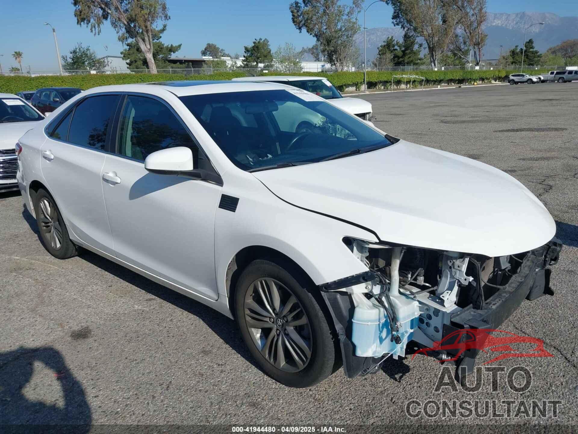 TOYOTA CAMRY 2017 - 4T1BF1FK7HU356497