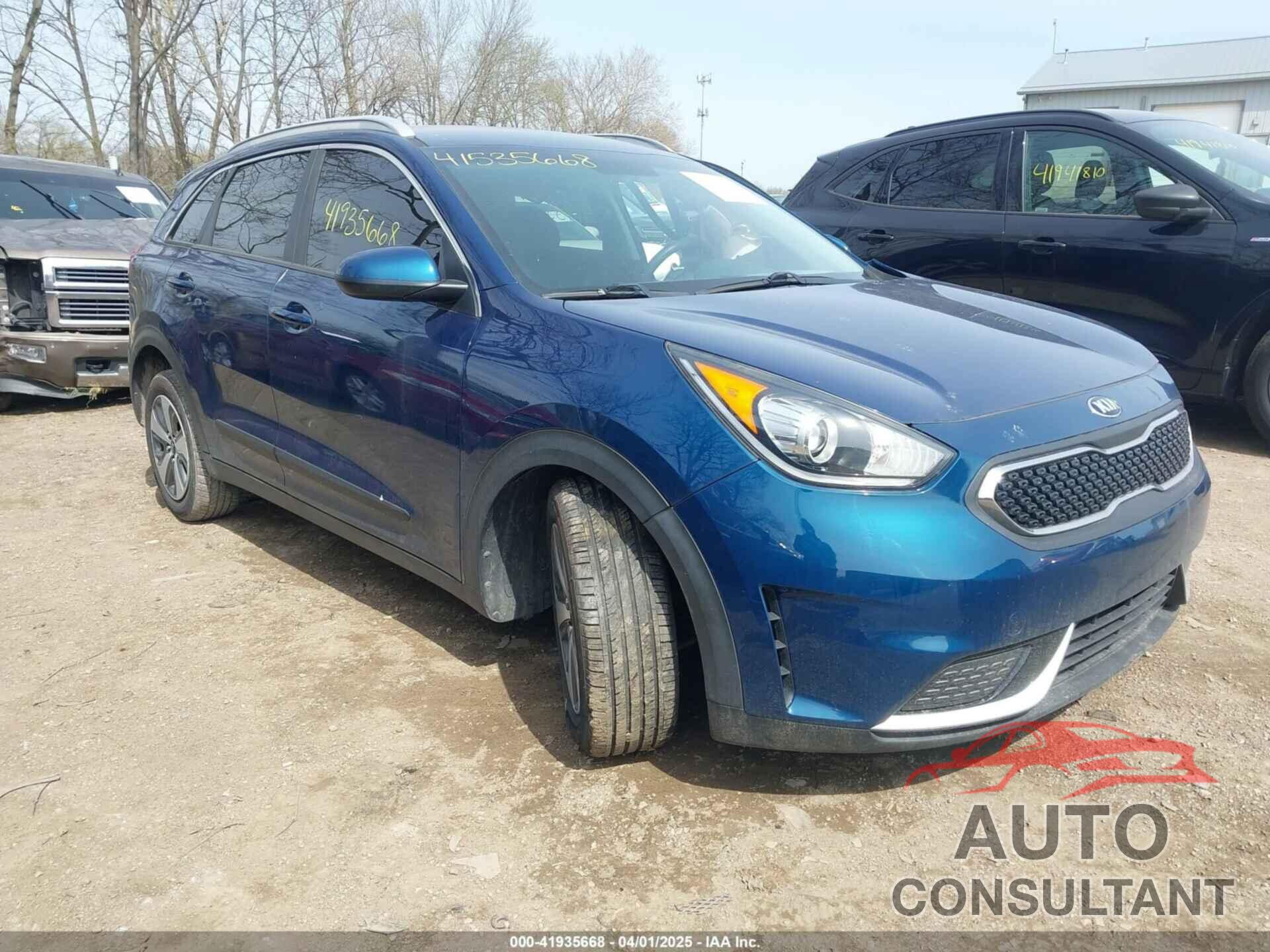 KIA NIRO 2019 - KNDCB3LC3K5257819