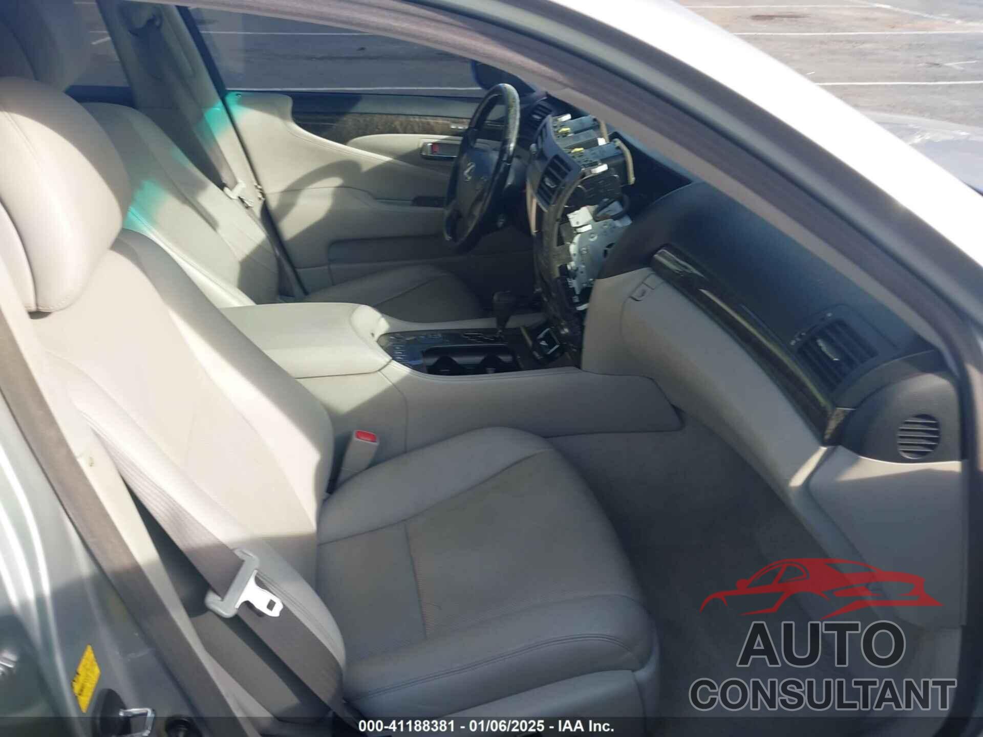 LEXUS LS 460 2009 - JTHBL46F495086639