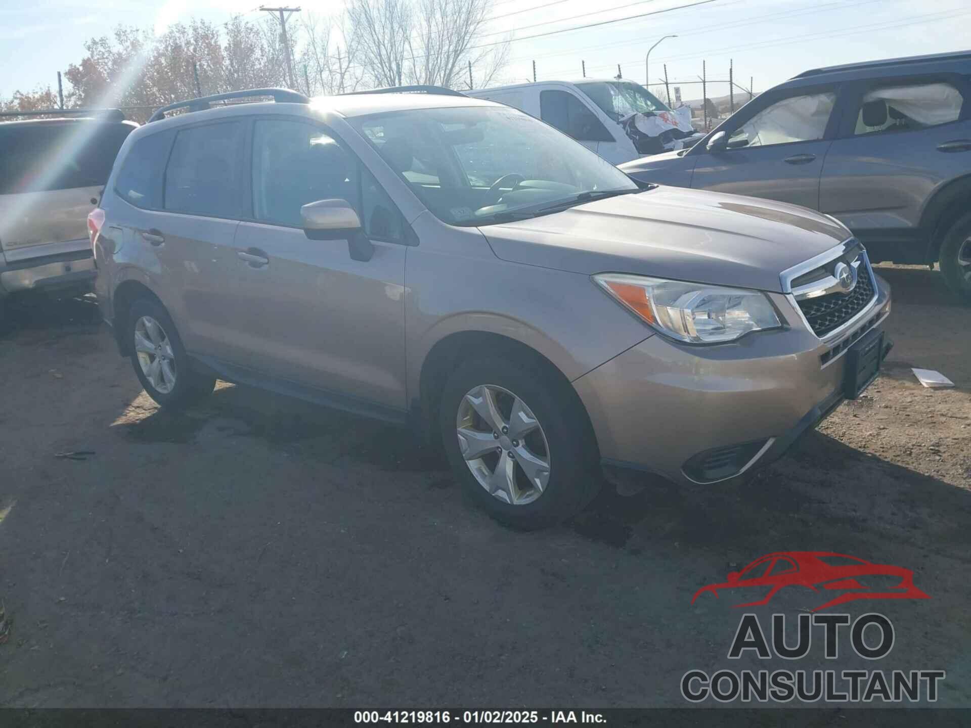 SUBARU FORESTER 2014 - JF2SJACC6EG453086