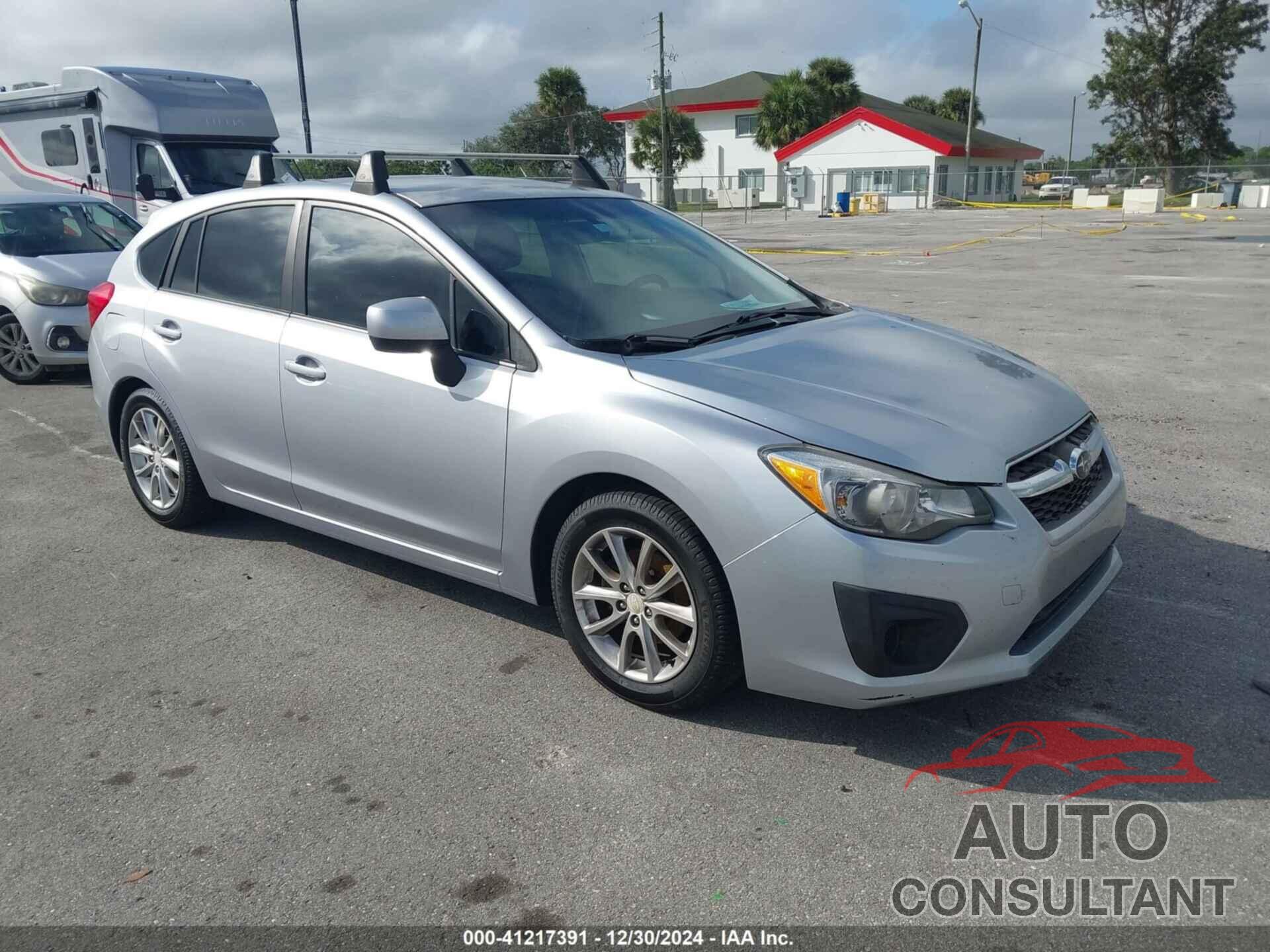 SUBARU IMPREZA 2013 - JF1GPAB63DH204936